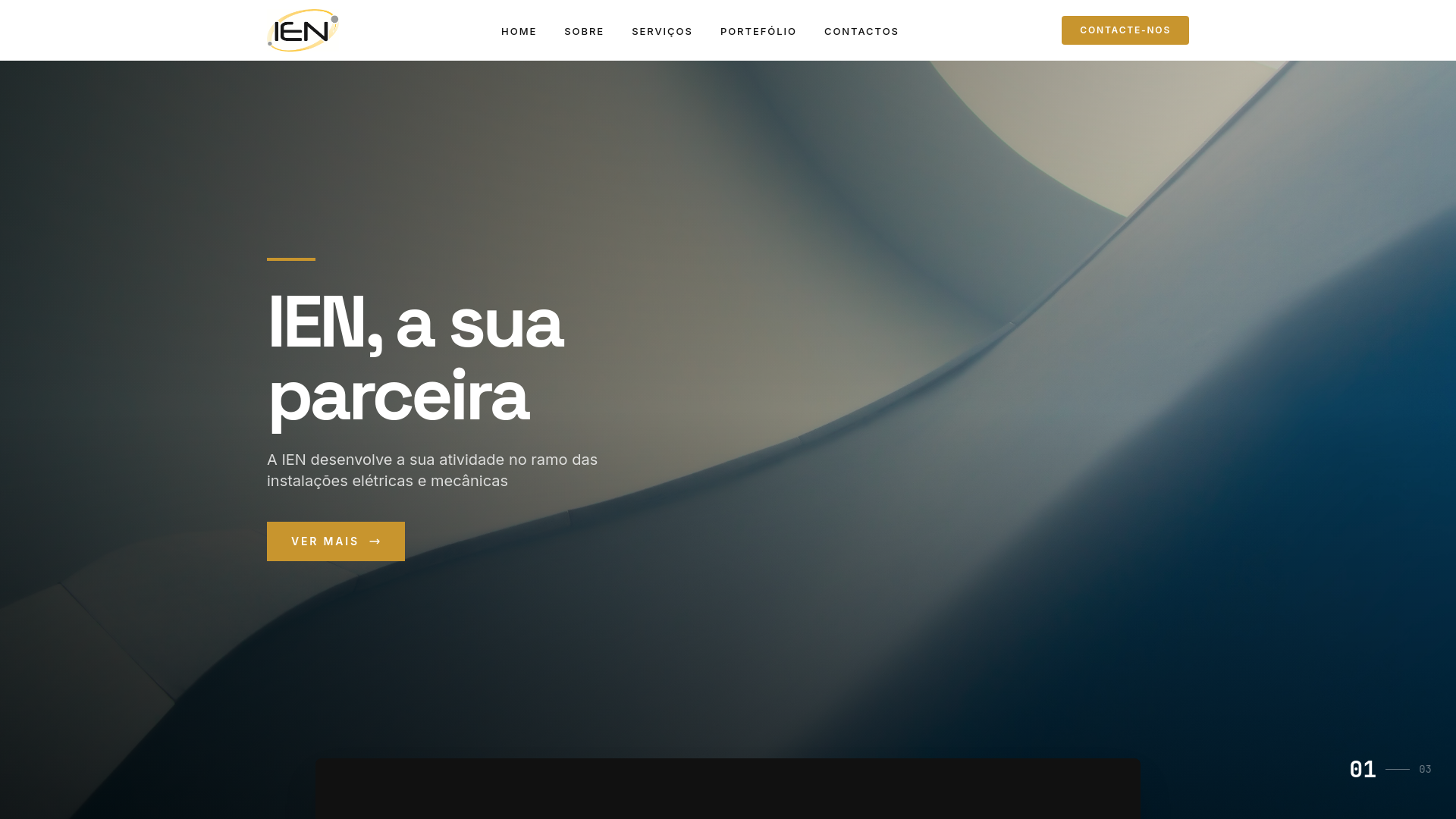 website screenshot of https://ien-pt.pages.dev/