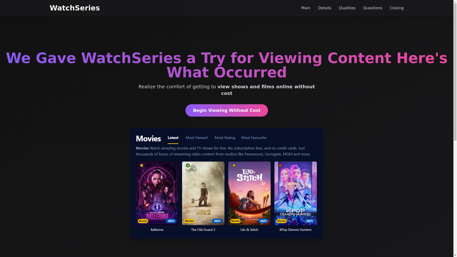 website screenshot of https://watchseries-q29u.pages.dev/