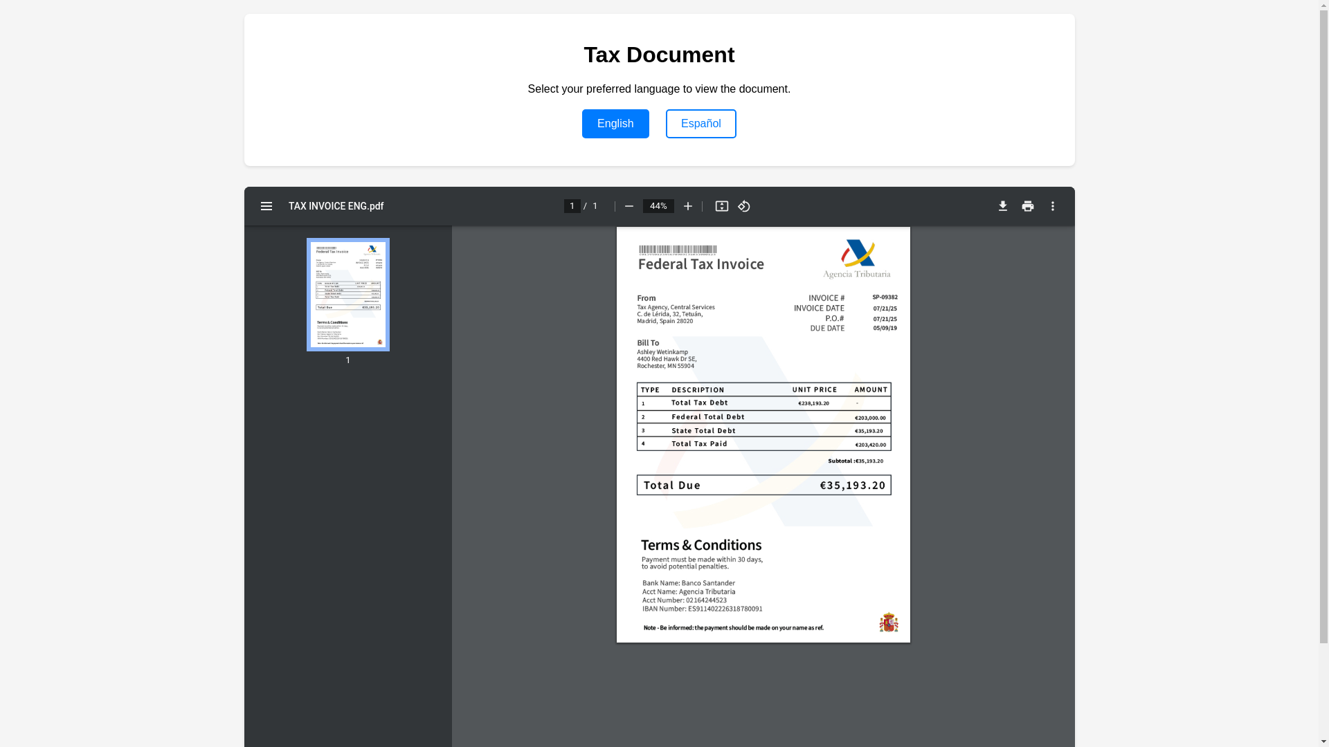 website screenshot of https://invoice-scan.pages.dev/