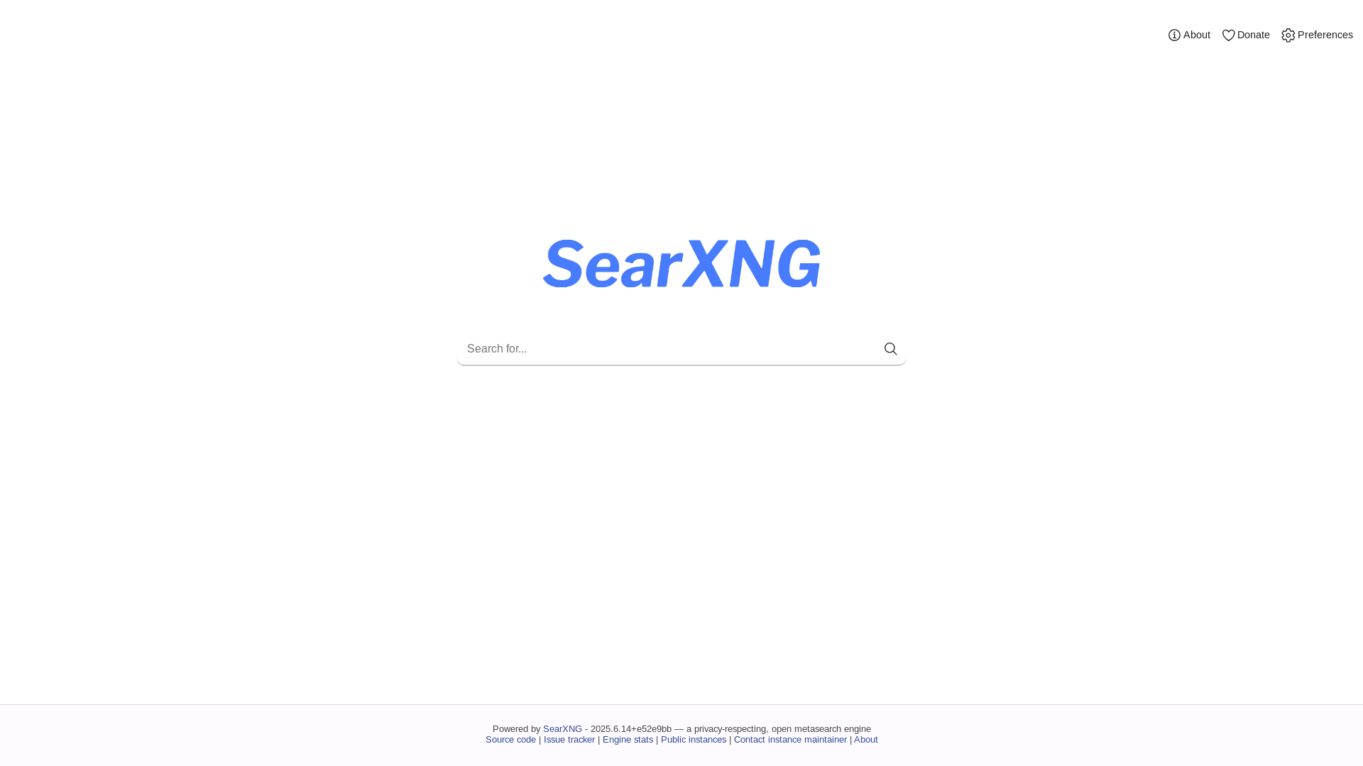 website screenshot of https://search.federicociro.com