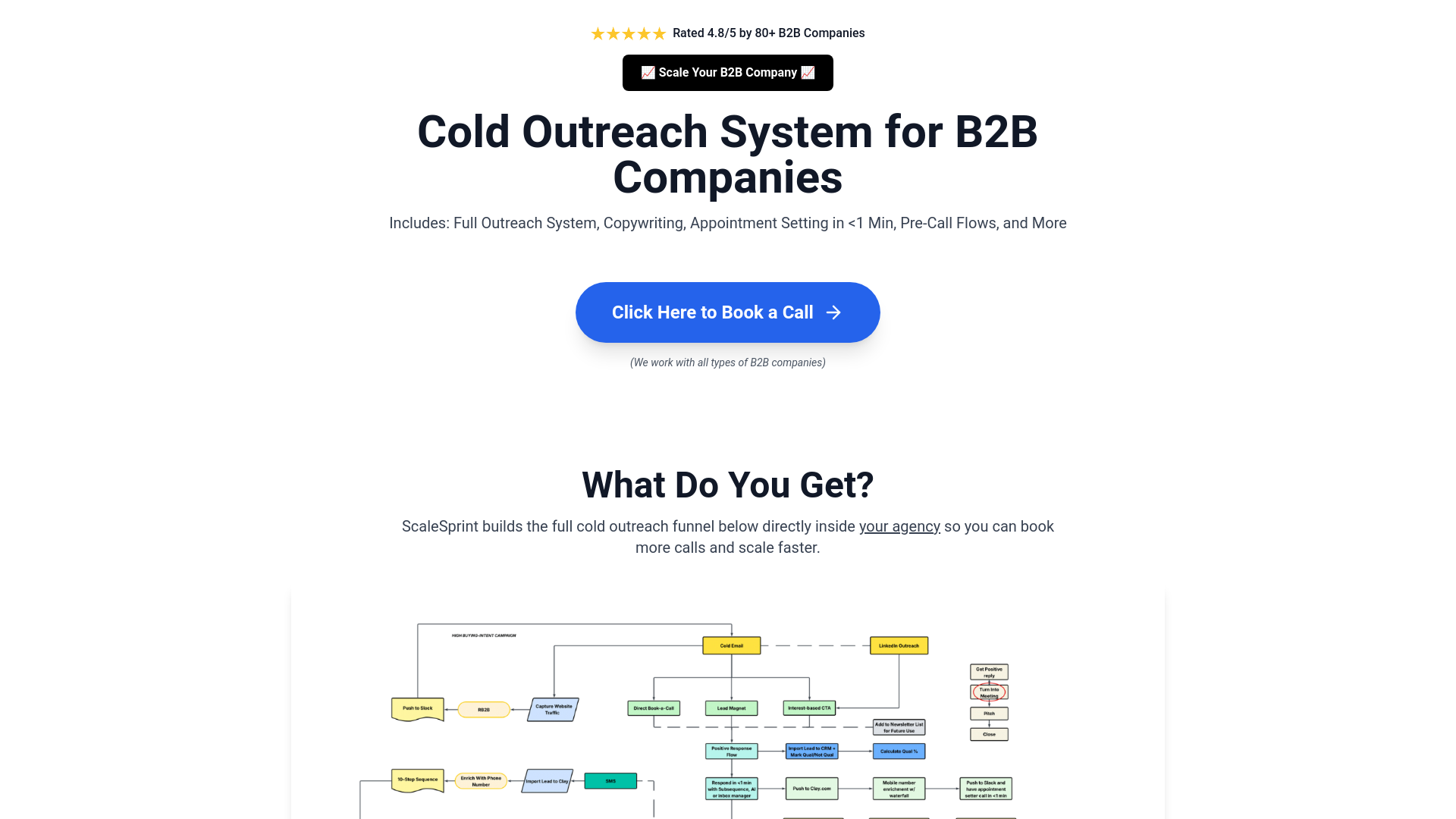 website screenshot of https://scalesprintcapital.info/