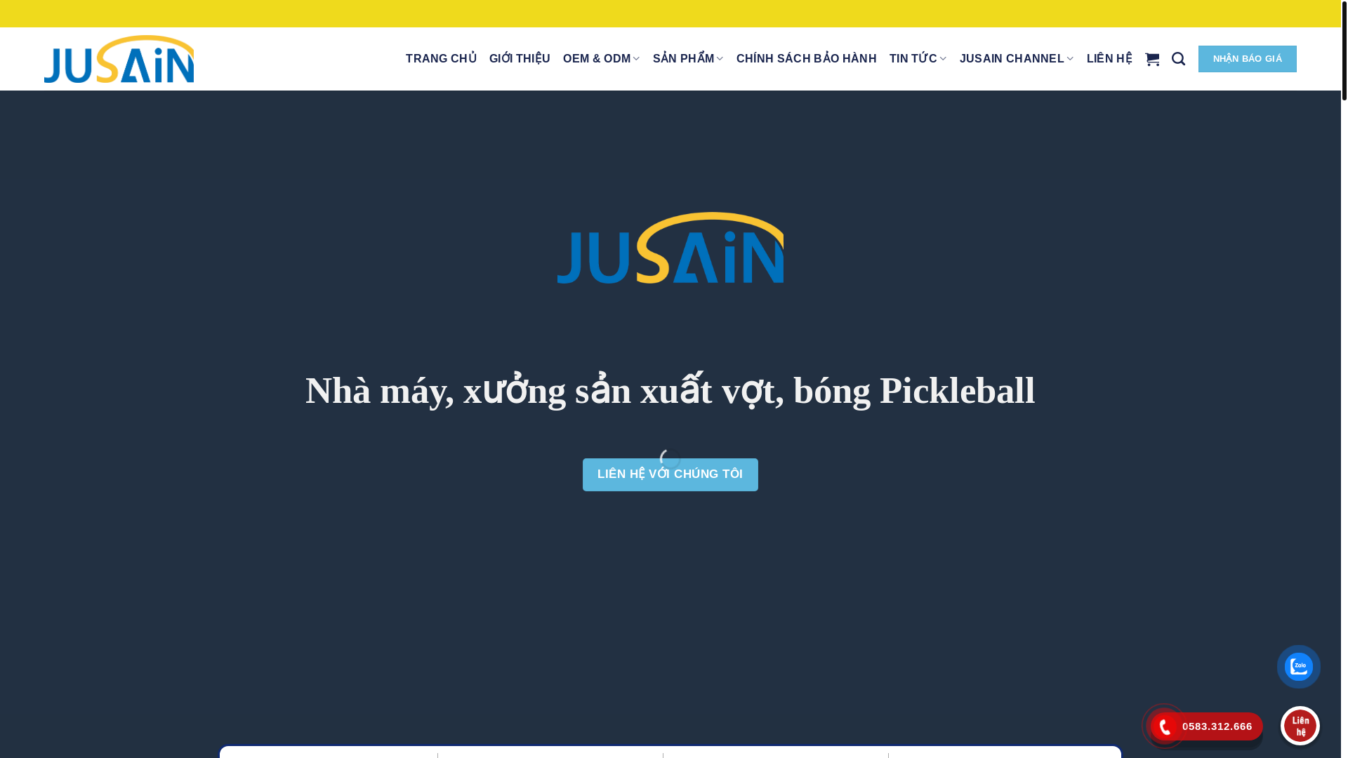 website screenshot of https://jusianvietnam.vn/