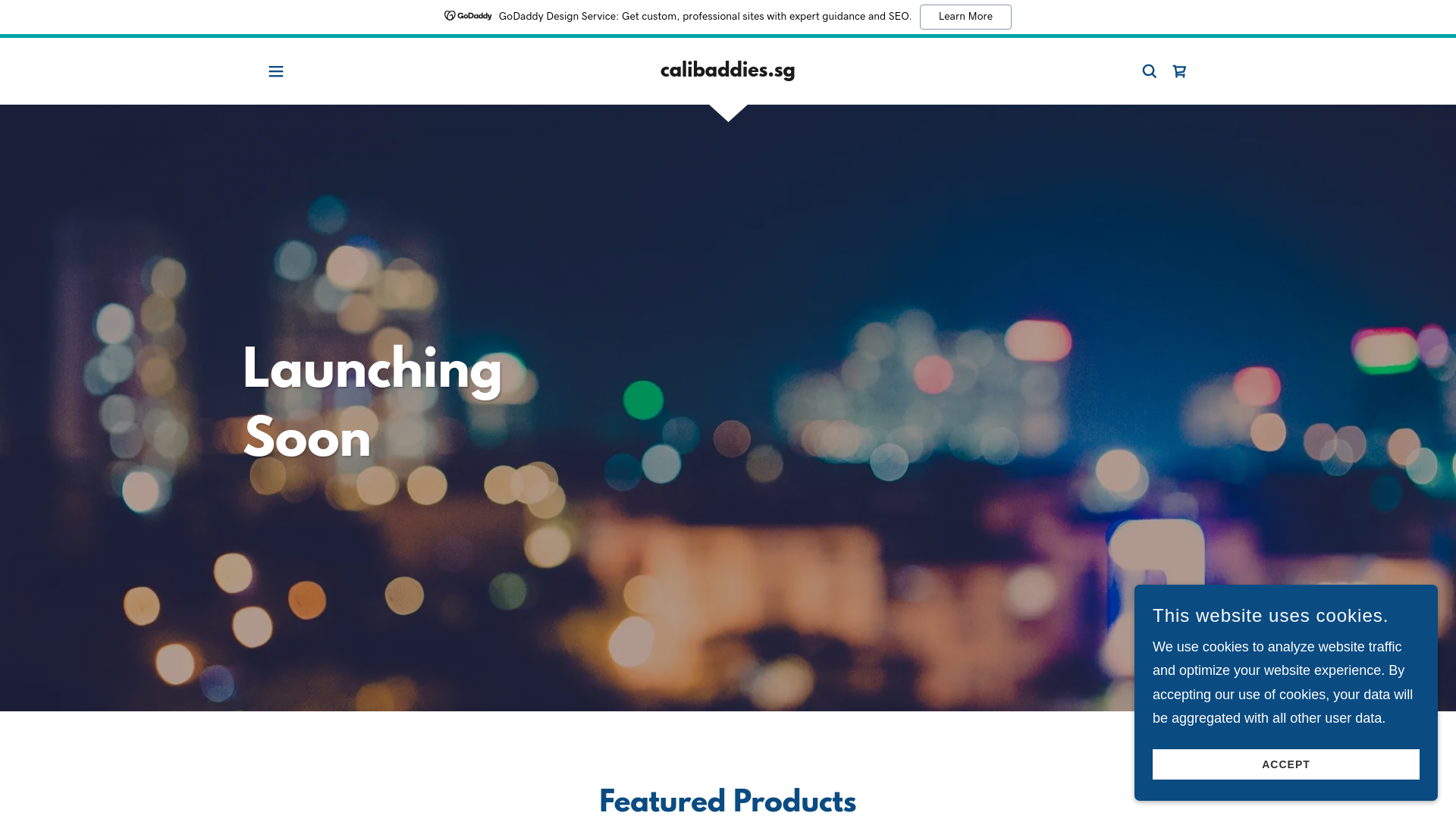 website screenshot of https://calibaddies.sg/