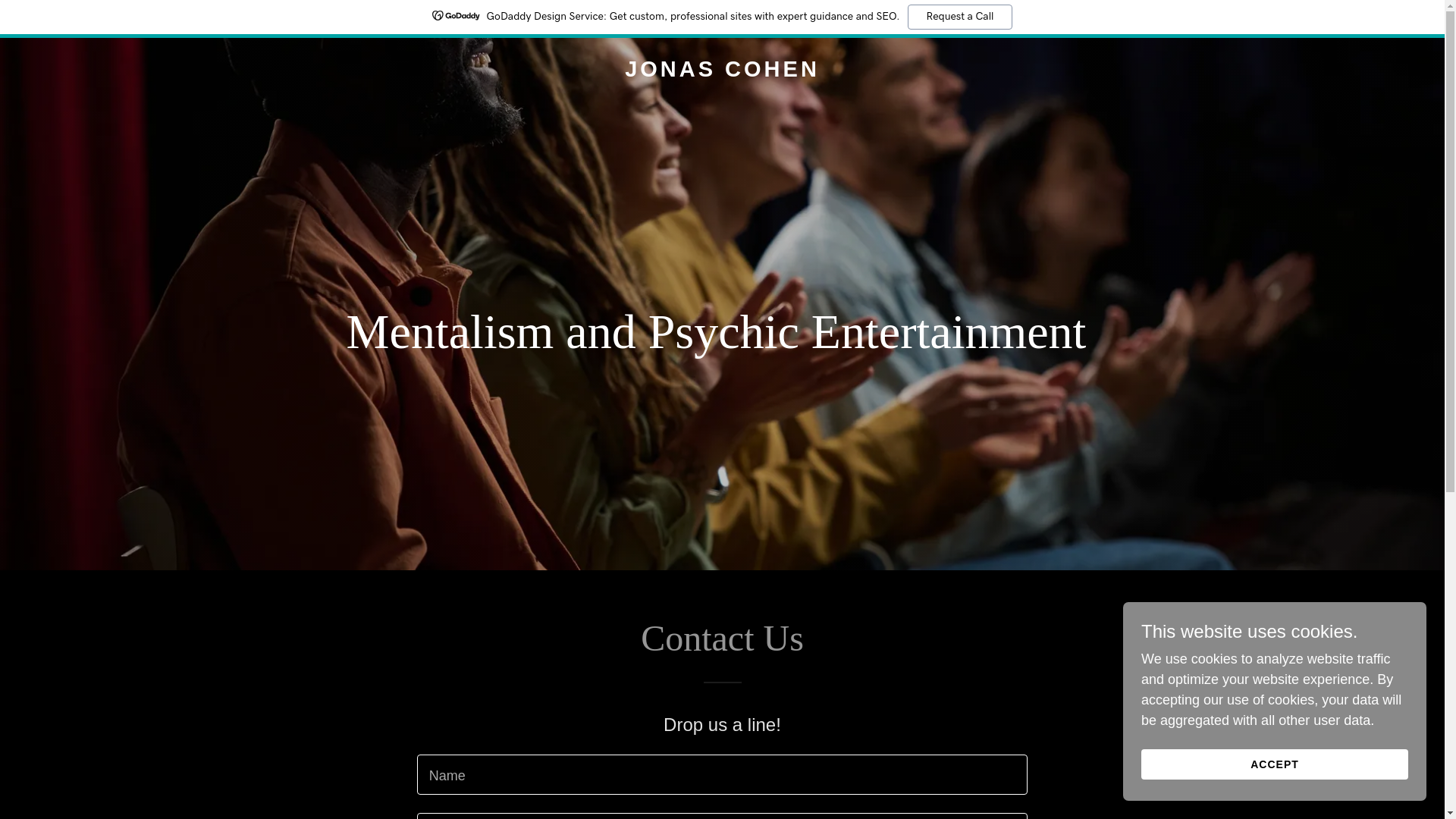 website screenshot of https://jonas-cohen.com/