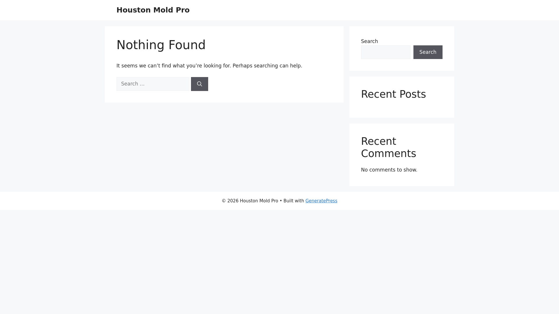 website screenshot of https://houstonmoldpro.com/