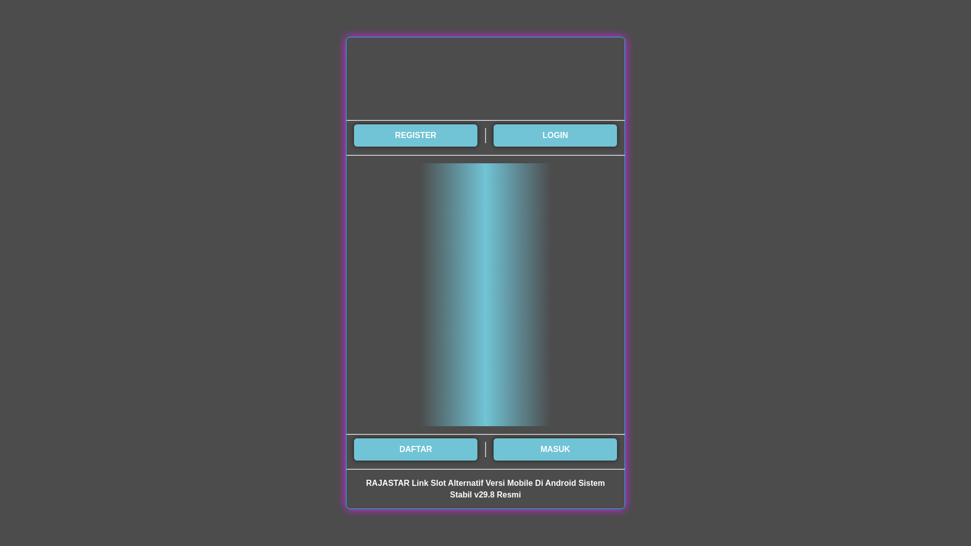 website screenshot of https://rajastar-slot-resmi.pages.dev/