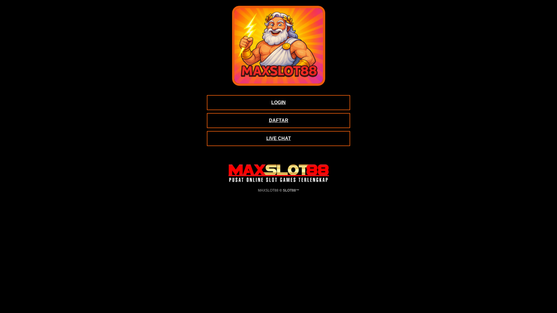 website screenshot of https://slot88hariini.pages.dev/