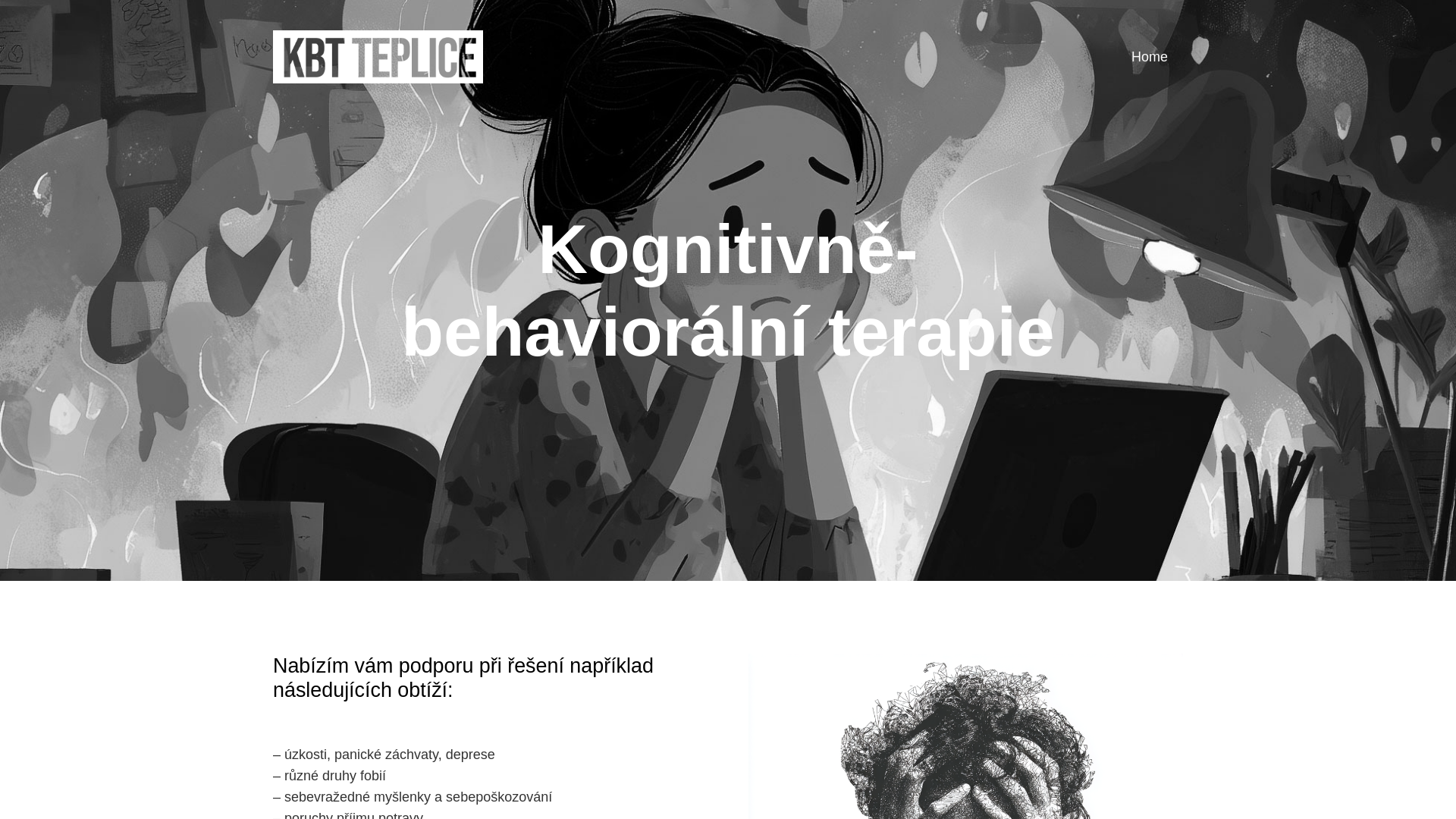 website screenshot of https://kbt-teplice.cz