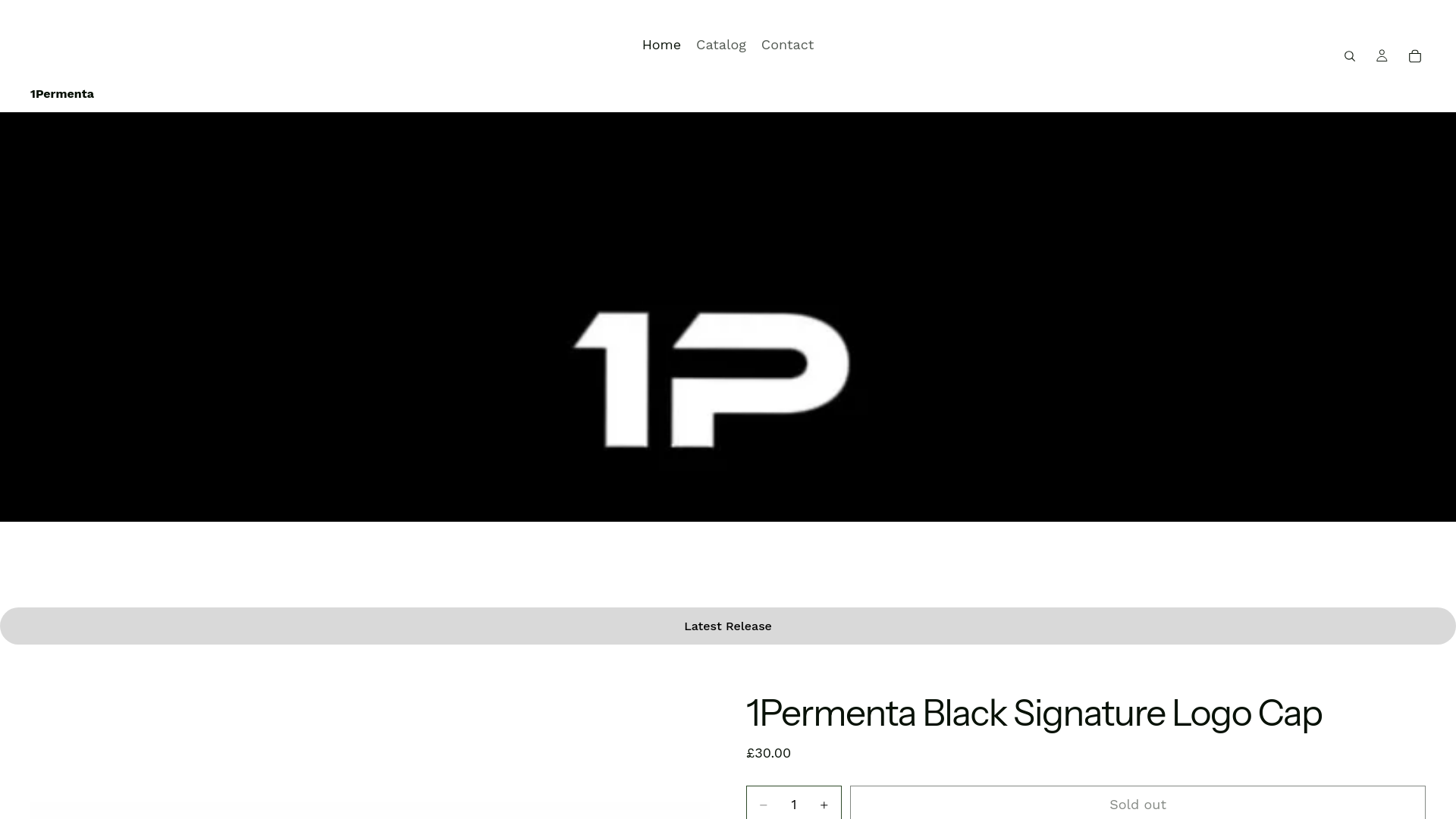 website screenshot of https://1permenta.com