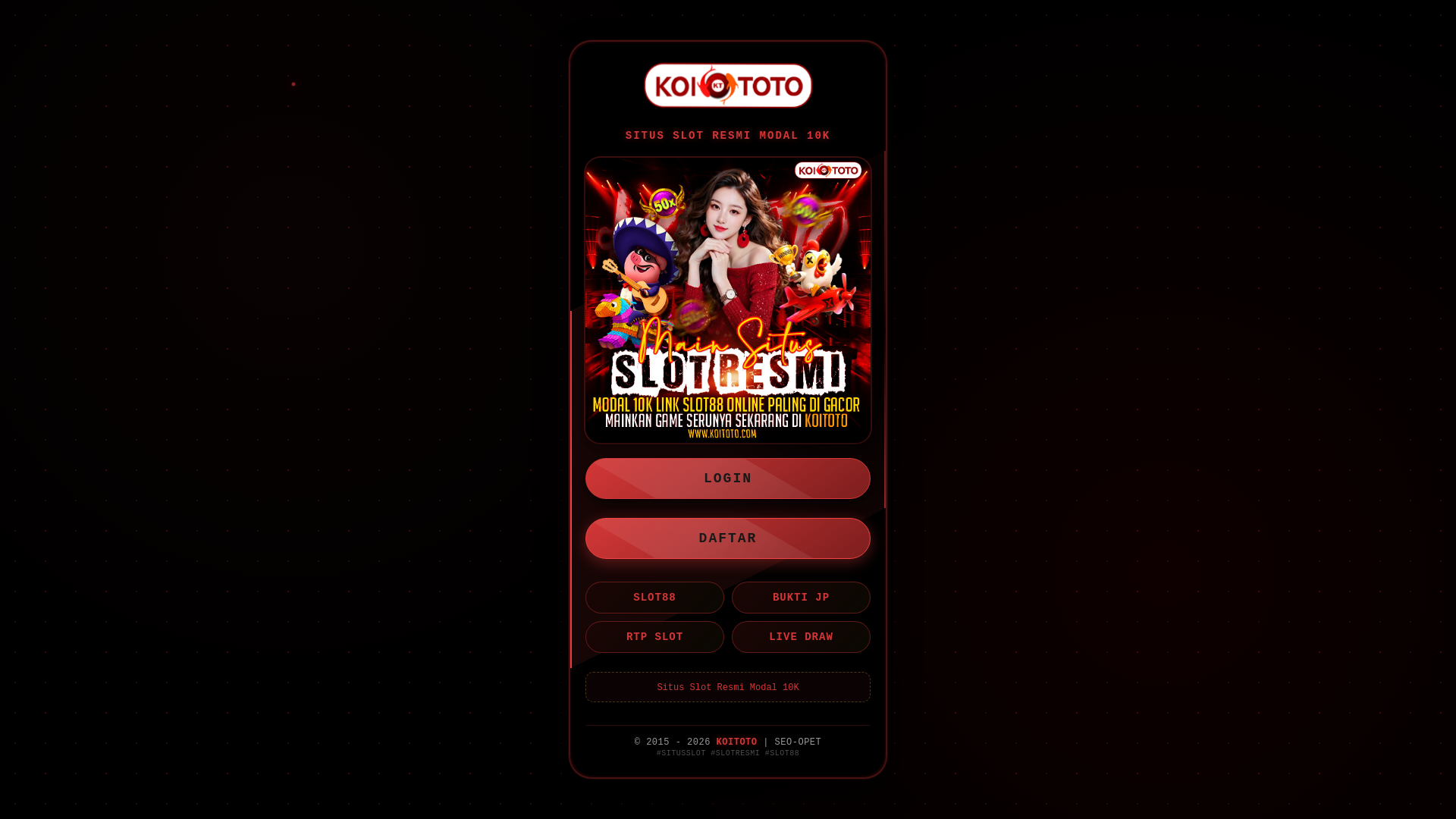 website screenshot of https://damai-dong-kita.pages.dev/