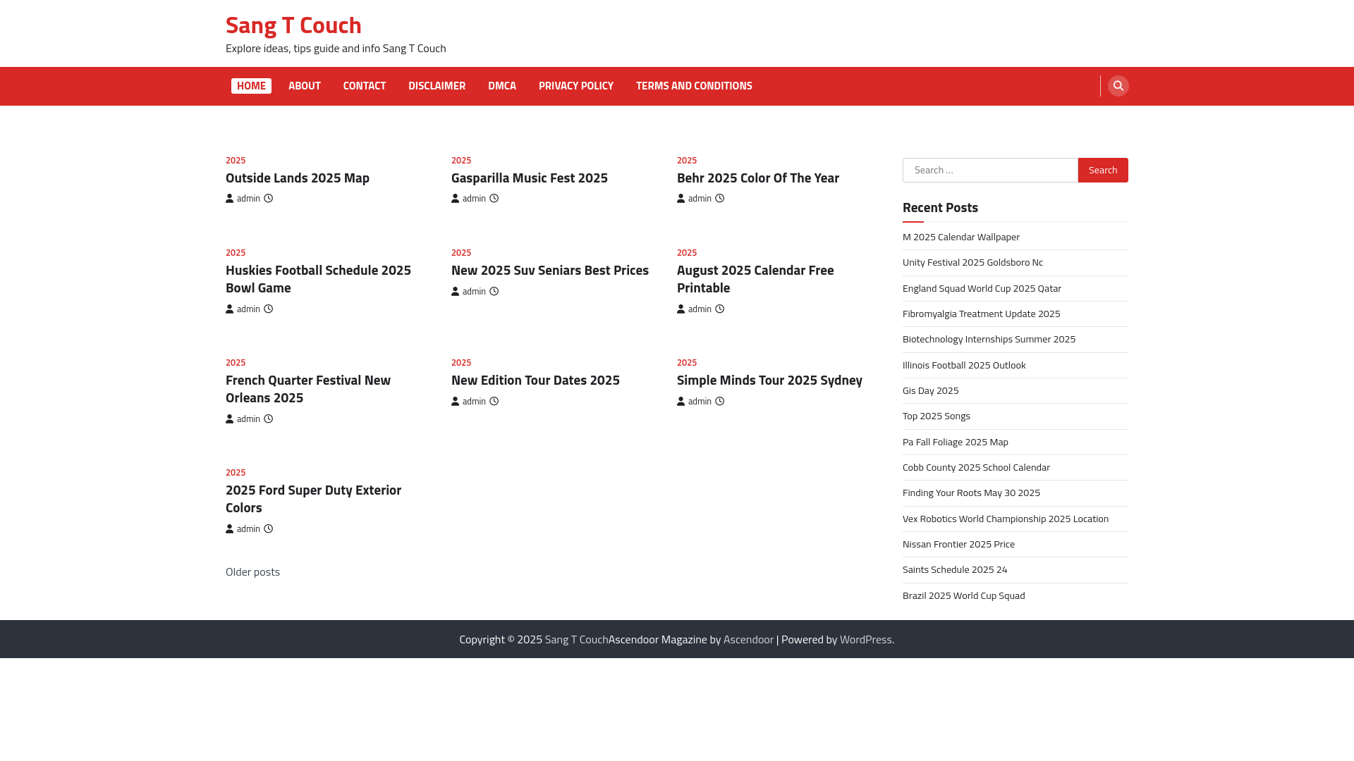 website screenshot of https://sangtcouchl.pages.dev/