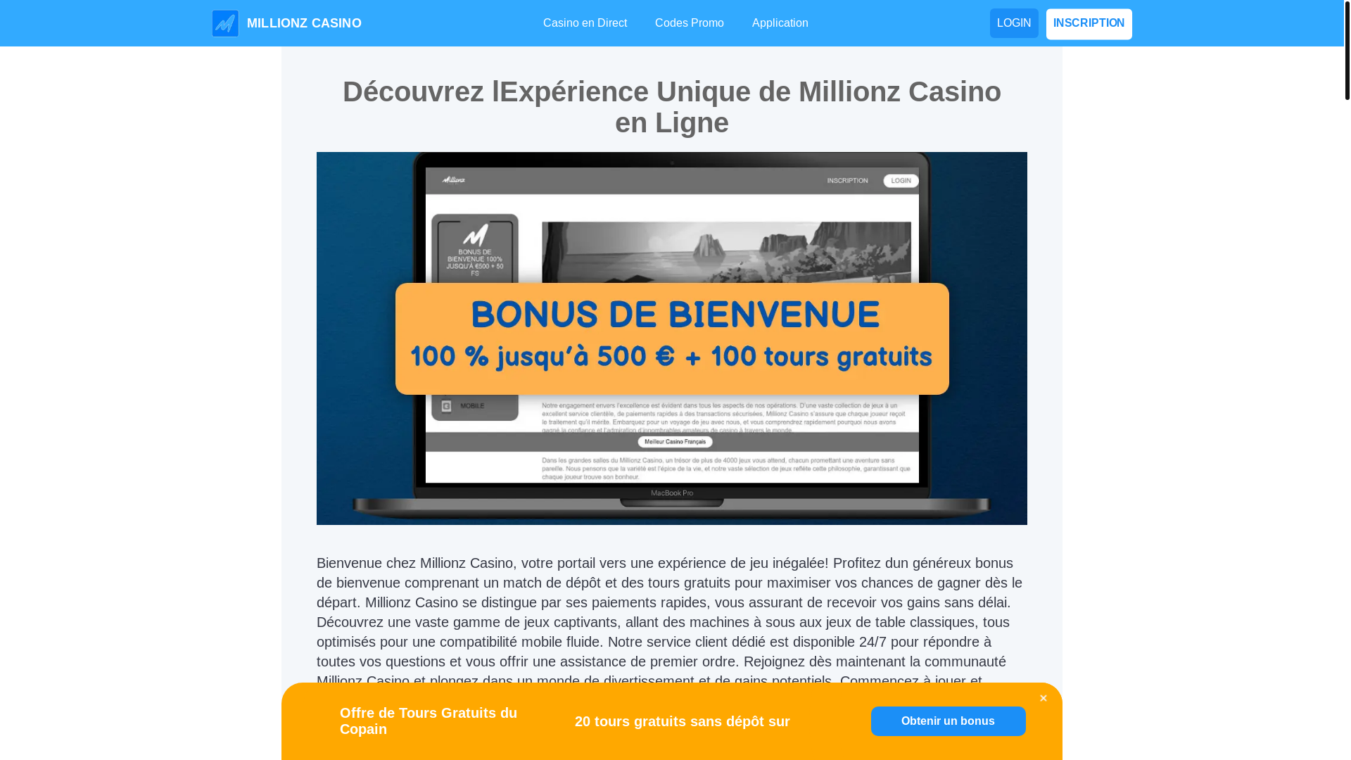 website screenshot of https://casinomillionz-net.pages.dev/