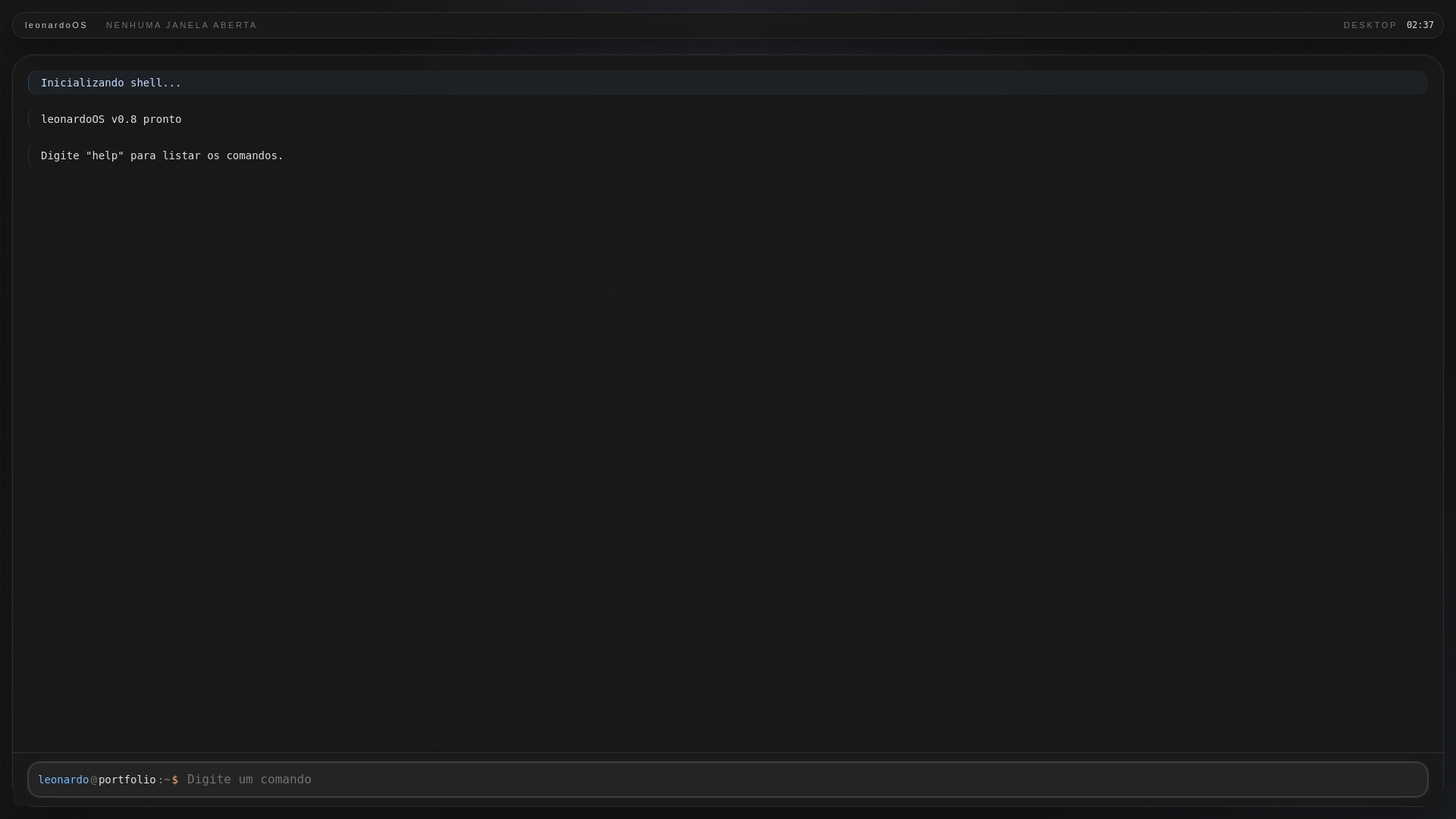 website screenshot of https://leogpava.me/