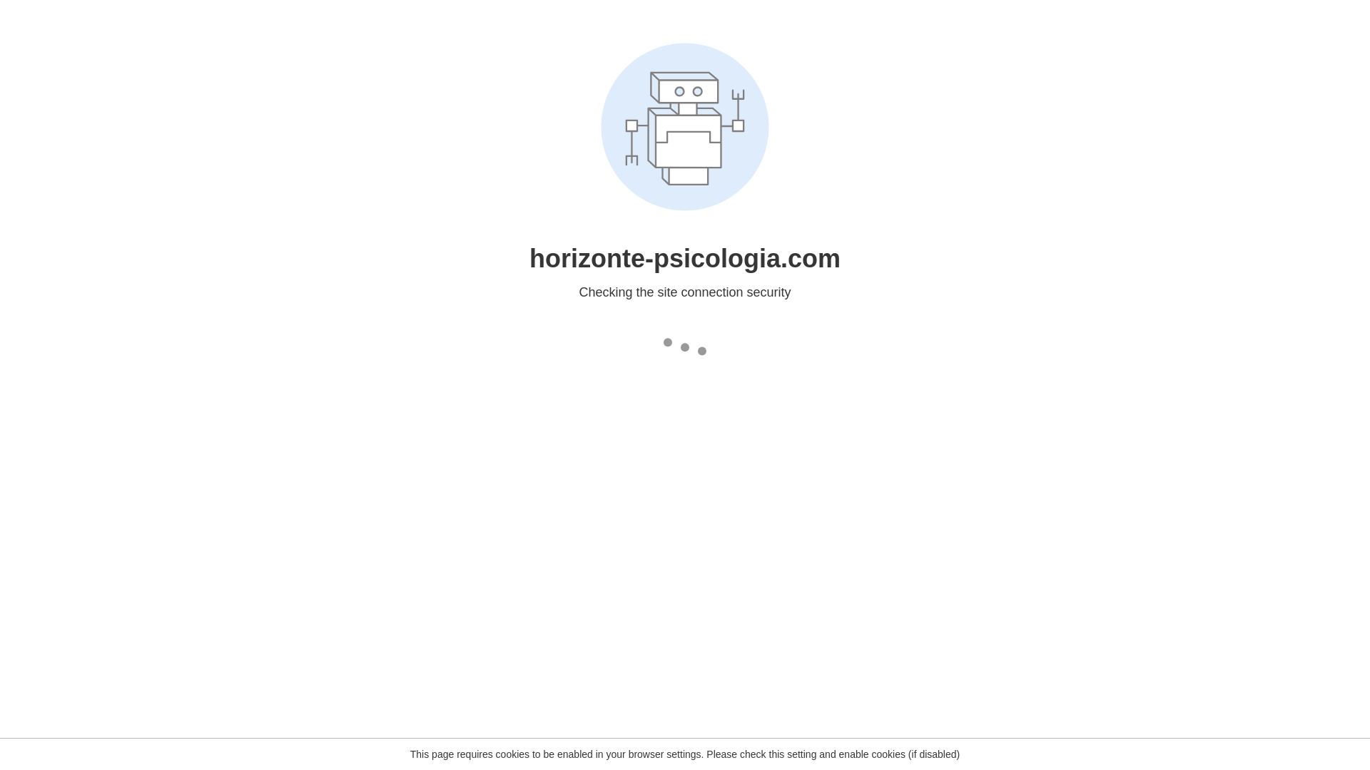 website screenshot of https://horizonte-psicologia.com/
