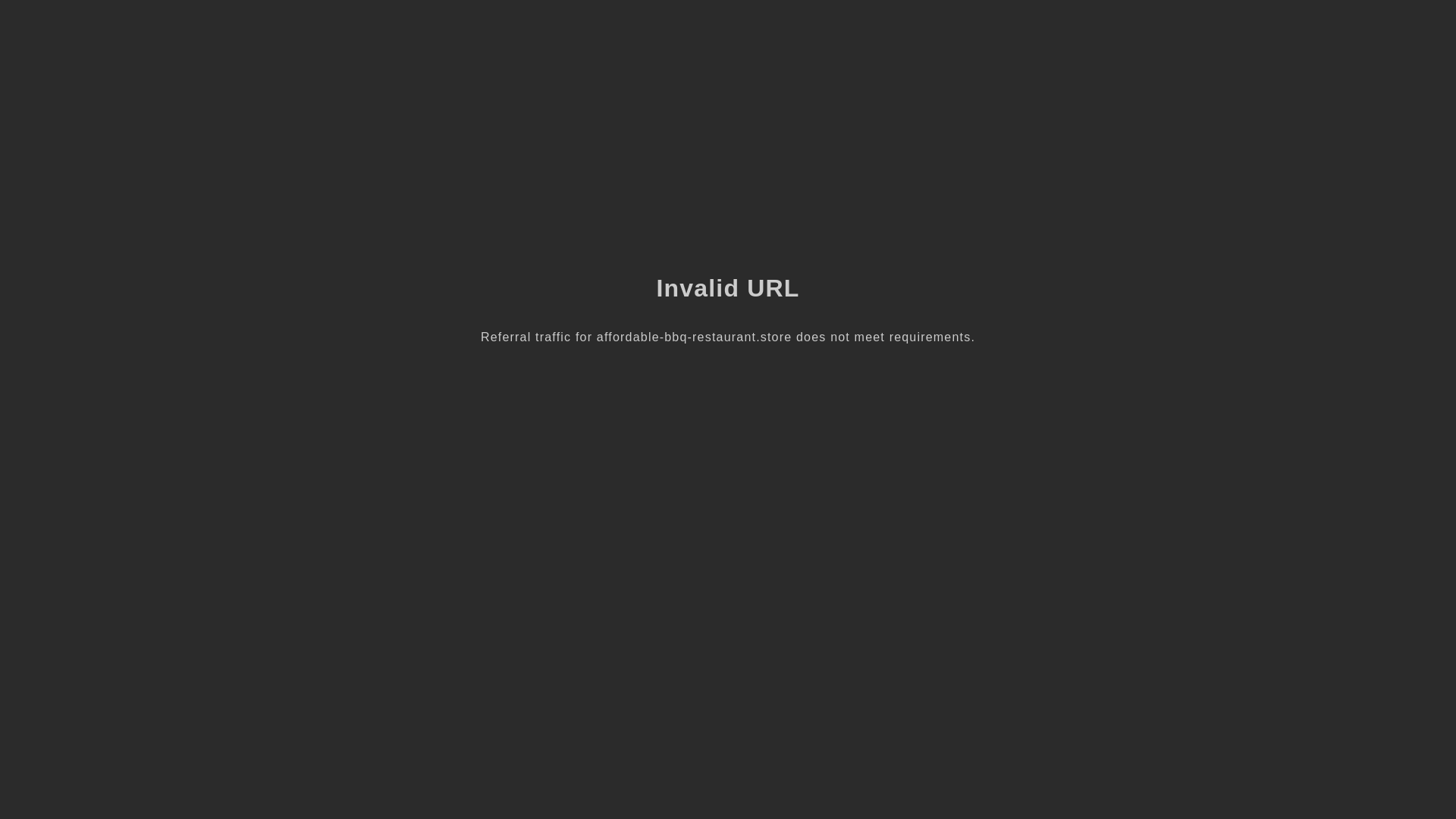 website screenshot of https://affordable-bbq-restaurant.store/