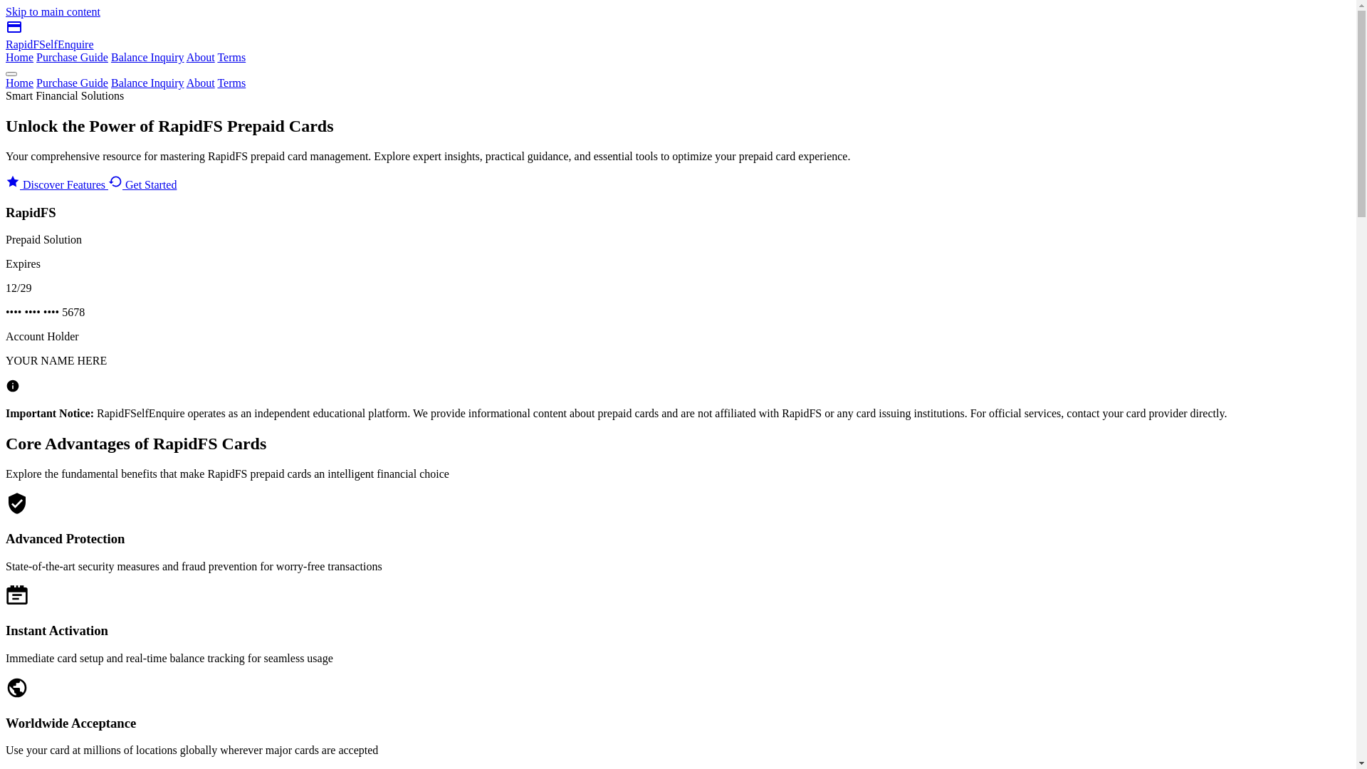 website screenshot of https://rapidfselfenquire.com/