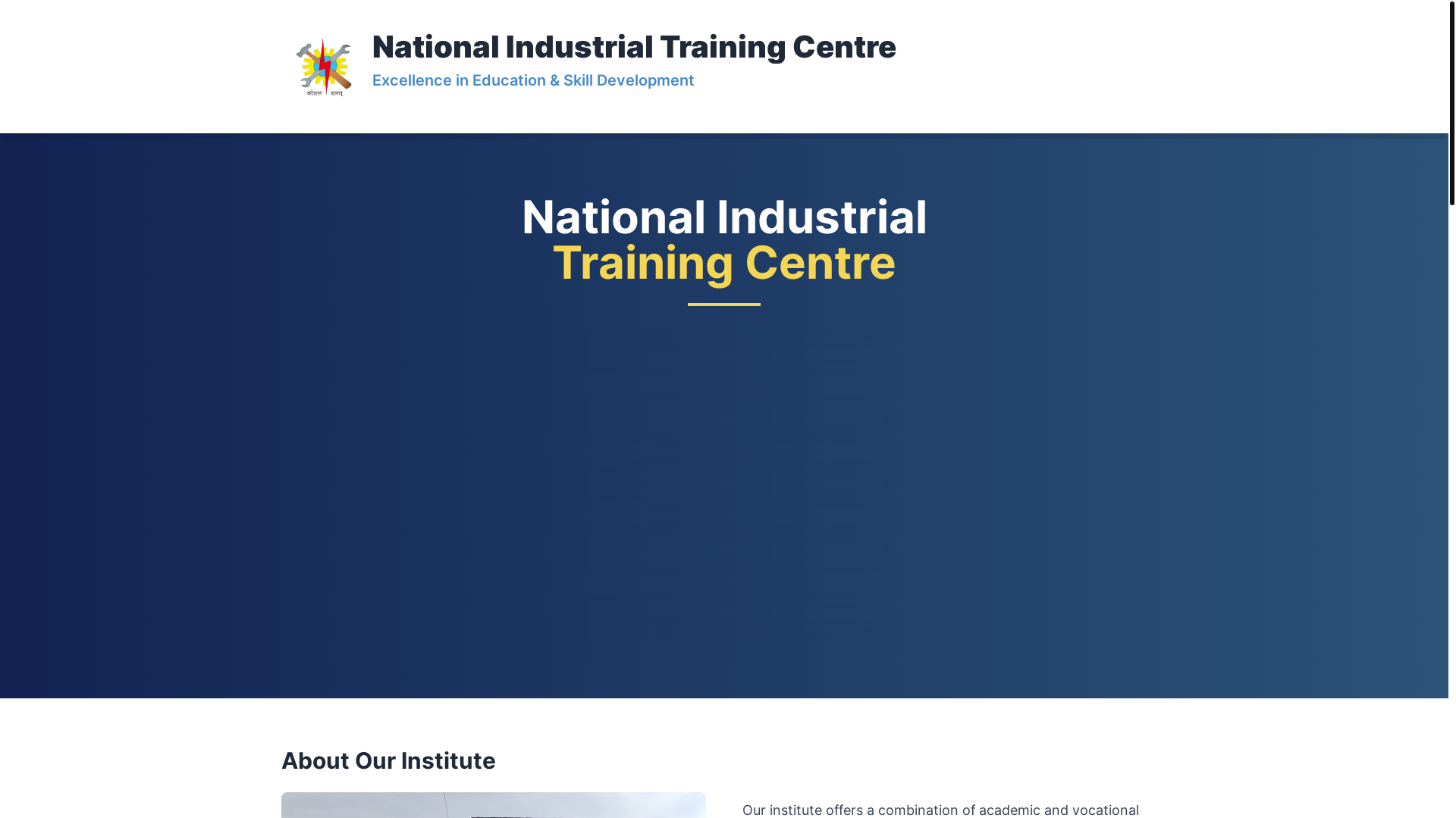 website screenshot of https://nationalprivateiti.pages.dev/
