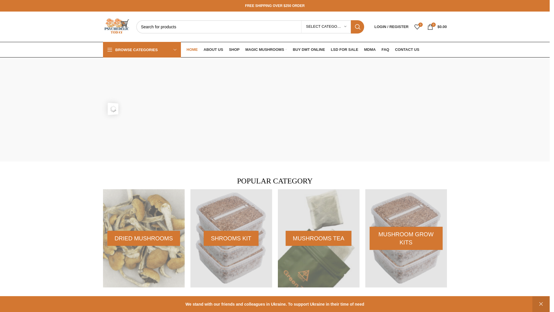 website screenshot of https://psychedelic-today.com/