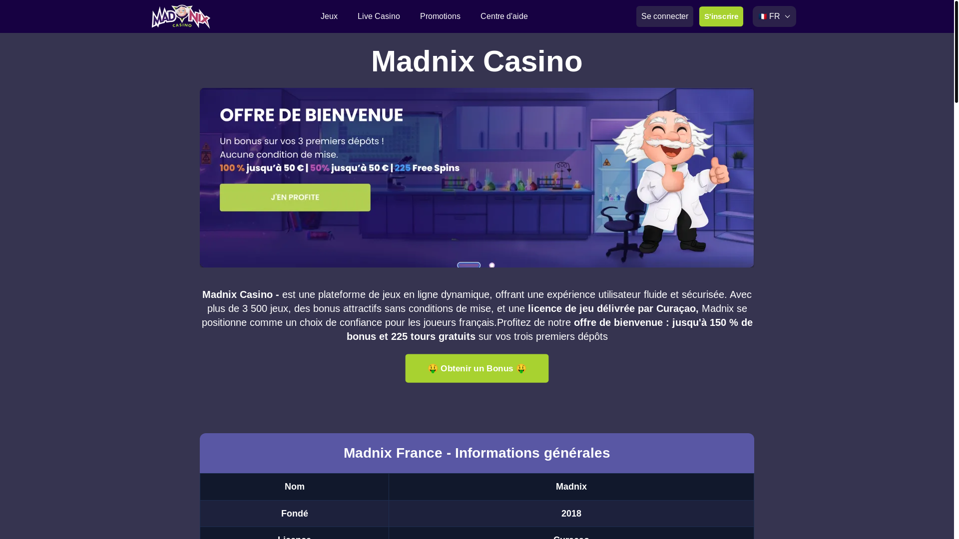 website screenshot of https://madnixbet-fr-7547.pages.dev/