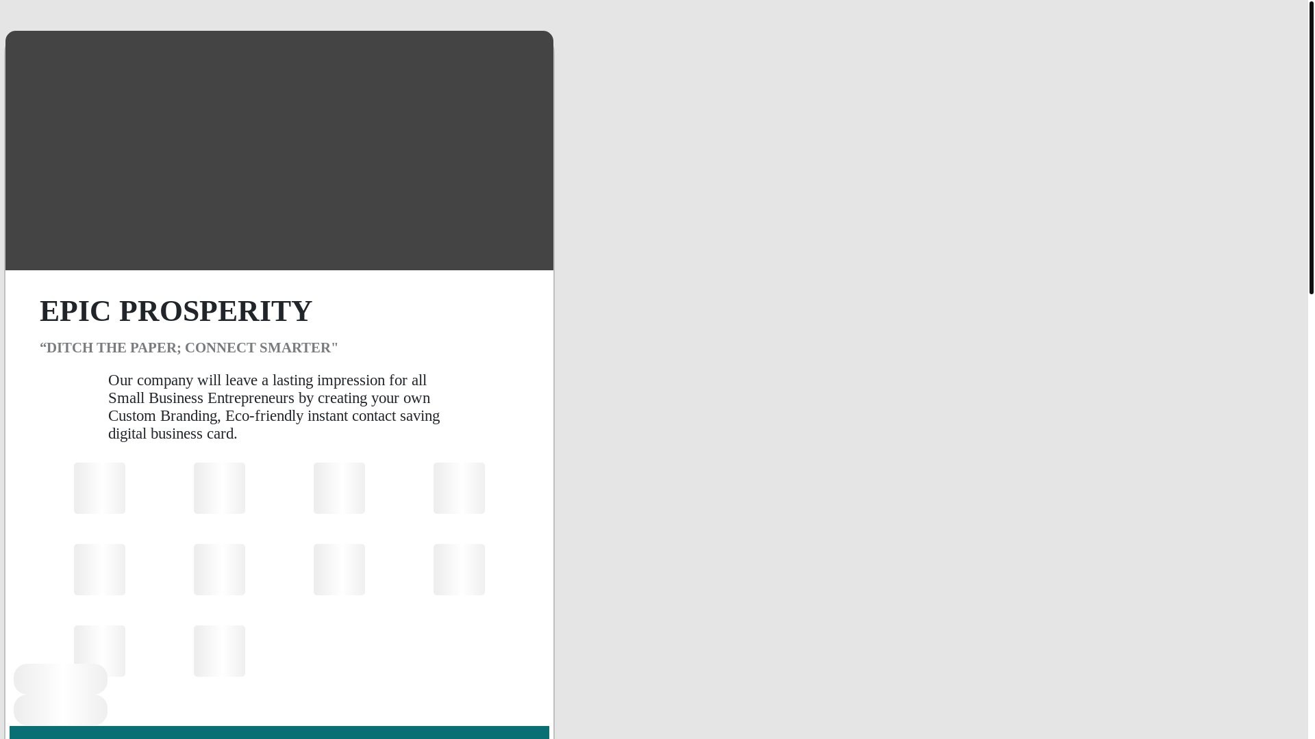 website screenshot of https://prosperityconnects.com/
