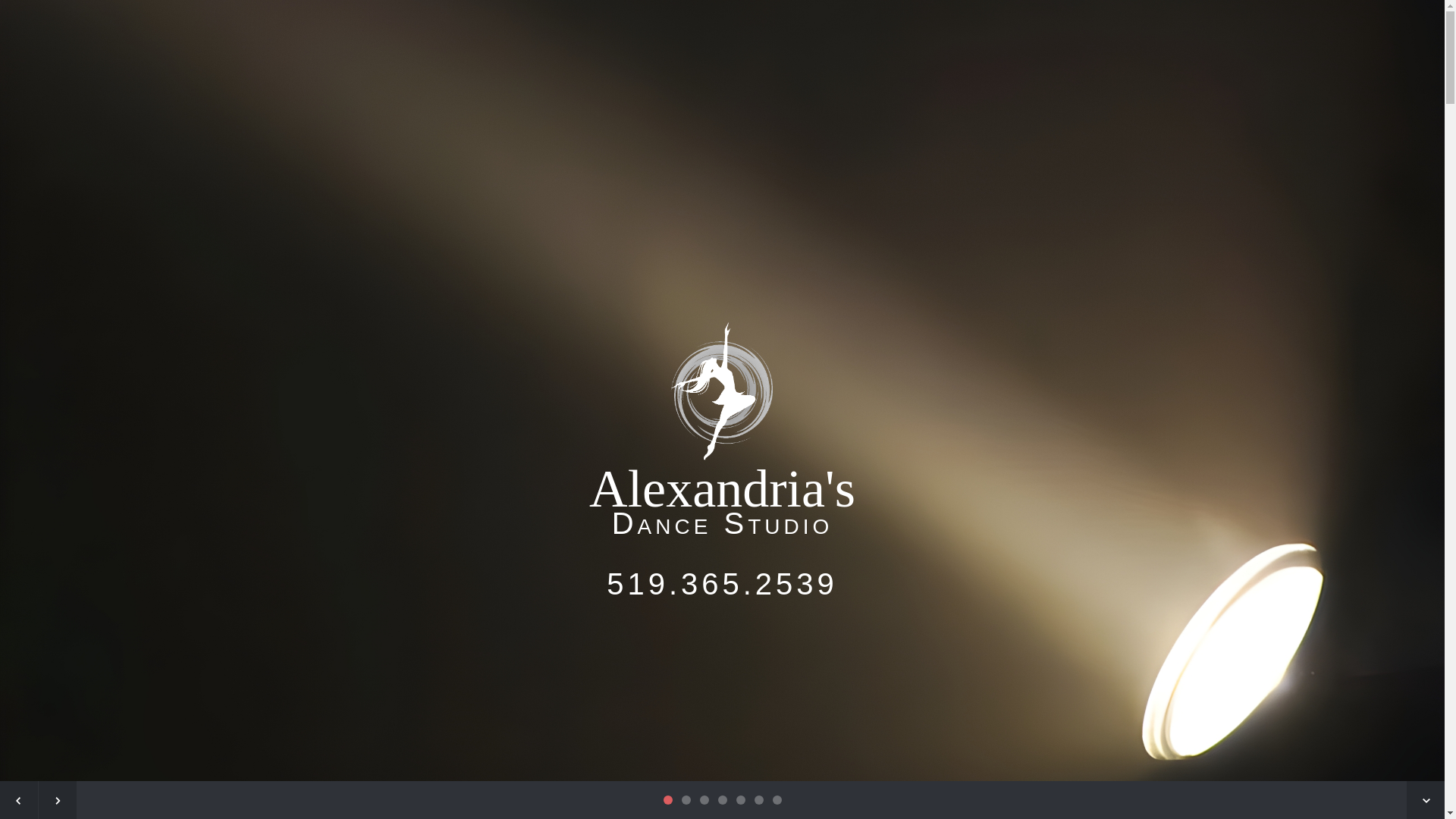 website screenshot of https://dancewithalex-com.pages.dev/