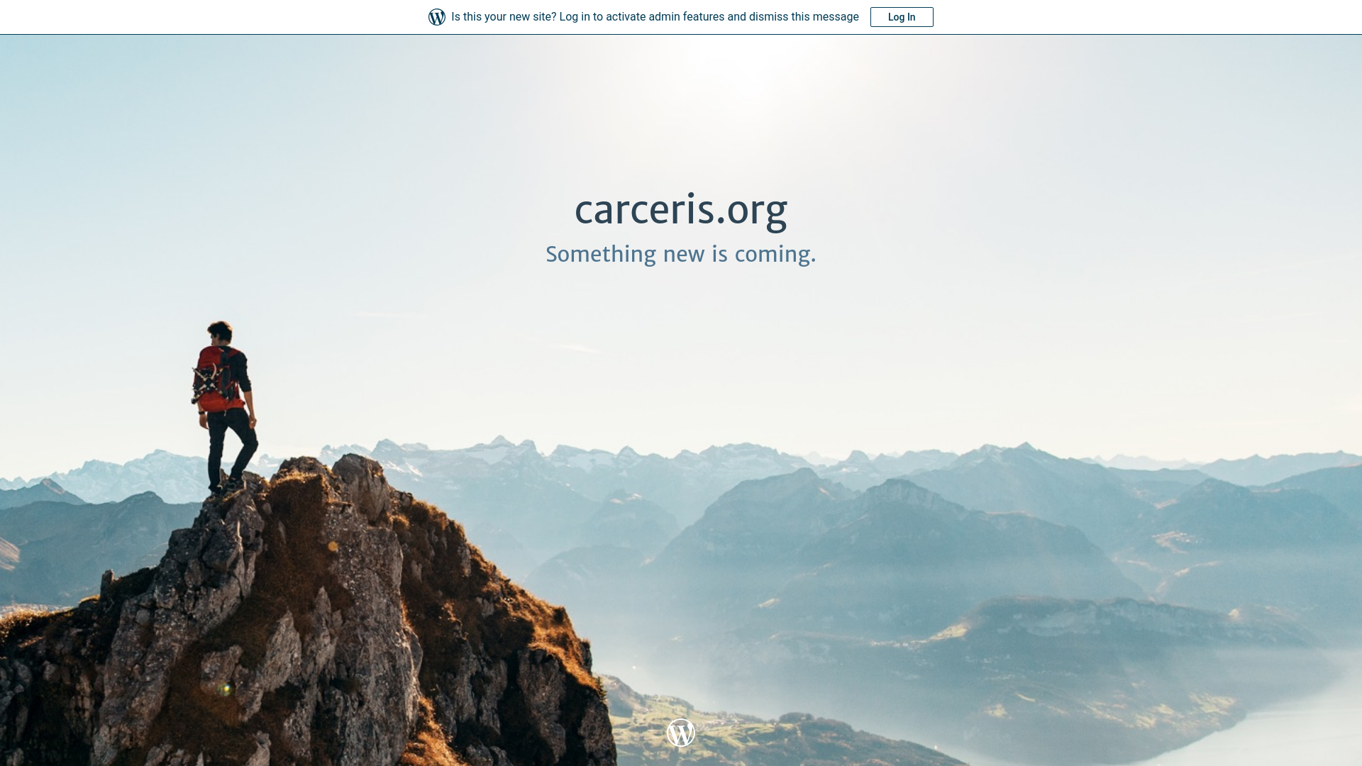 website screenshot of https://carceris.org/