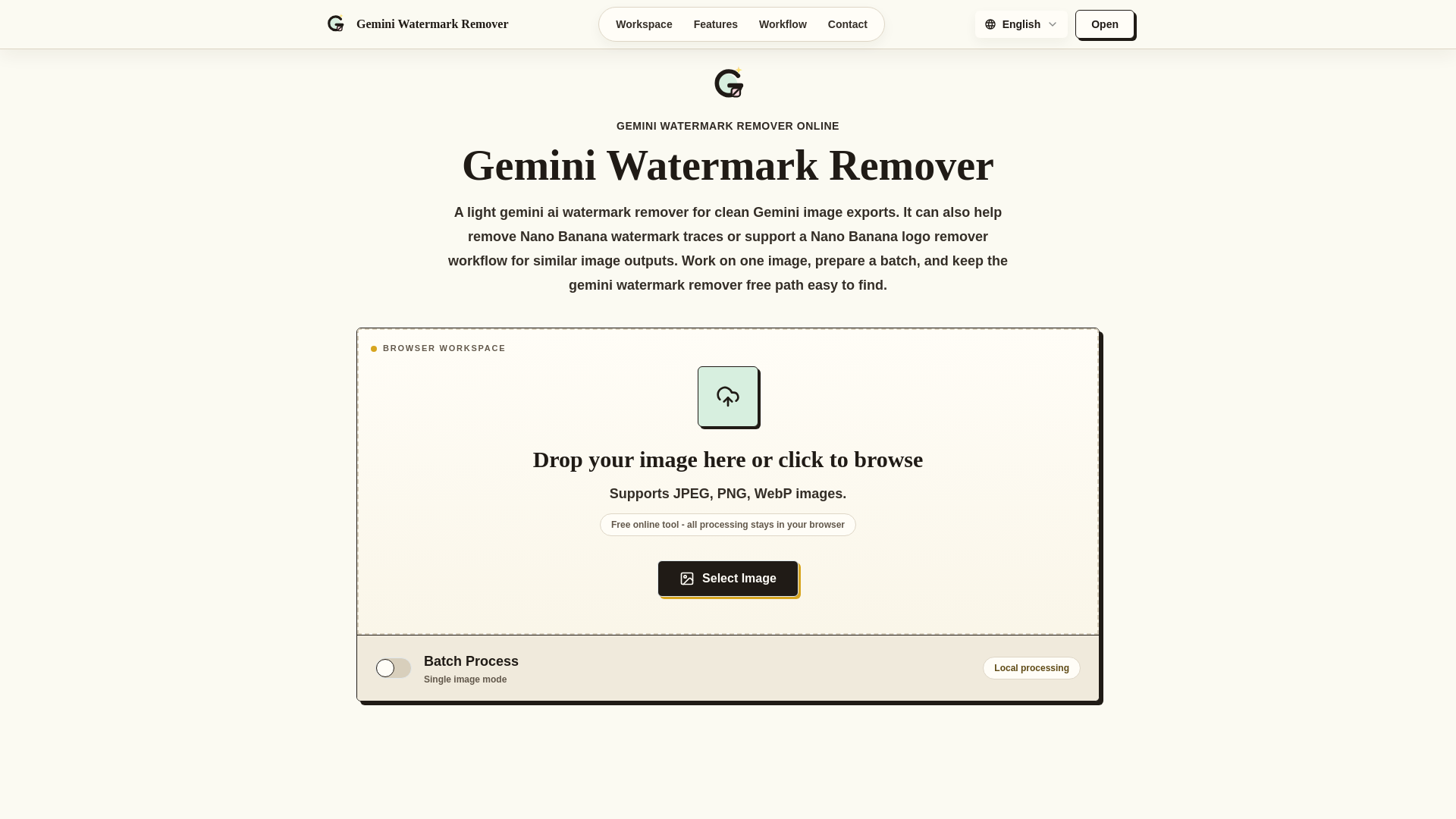 website screenshot of https://geminiwatermarkremoverai.com/