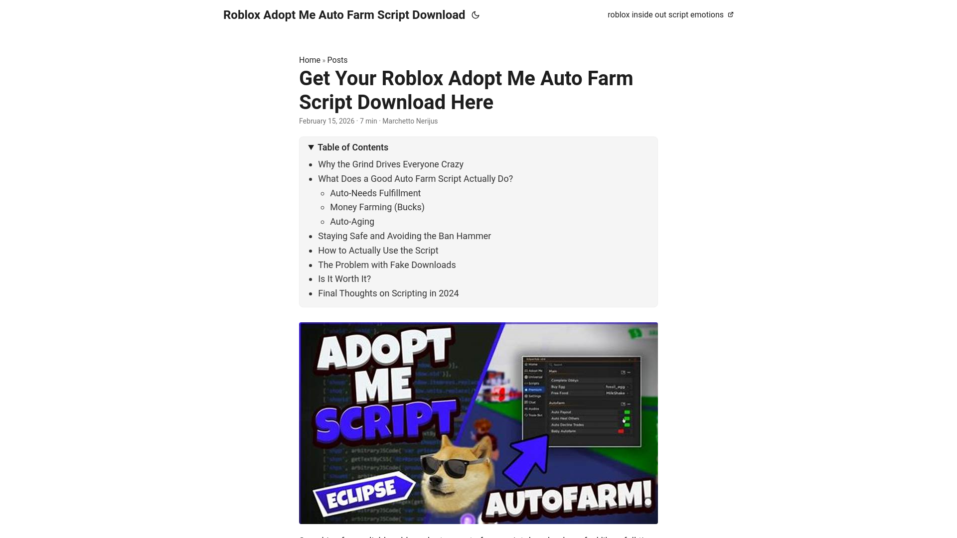 website screenshot of https://roblox-adopt-me-auto-farm-script-download.pages.dev/