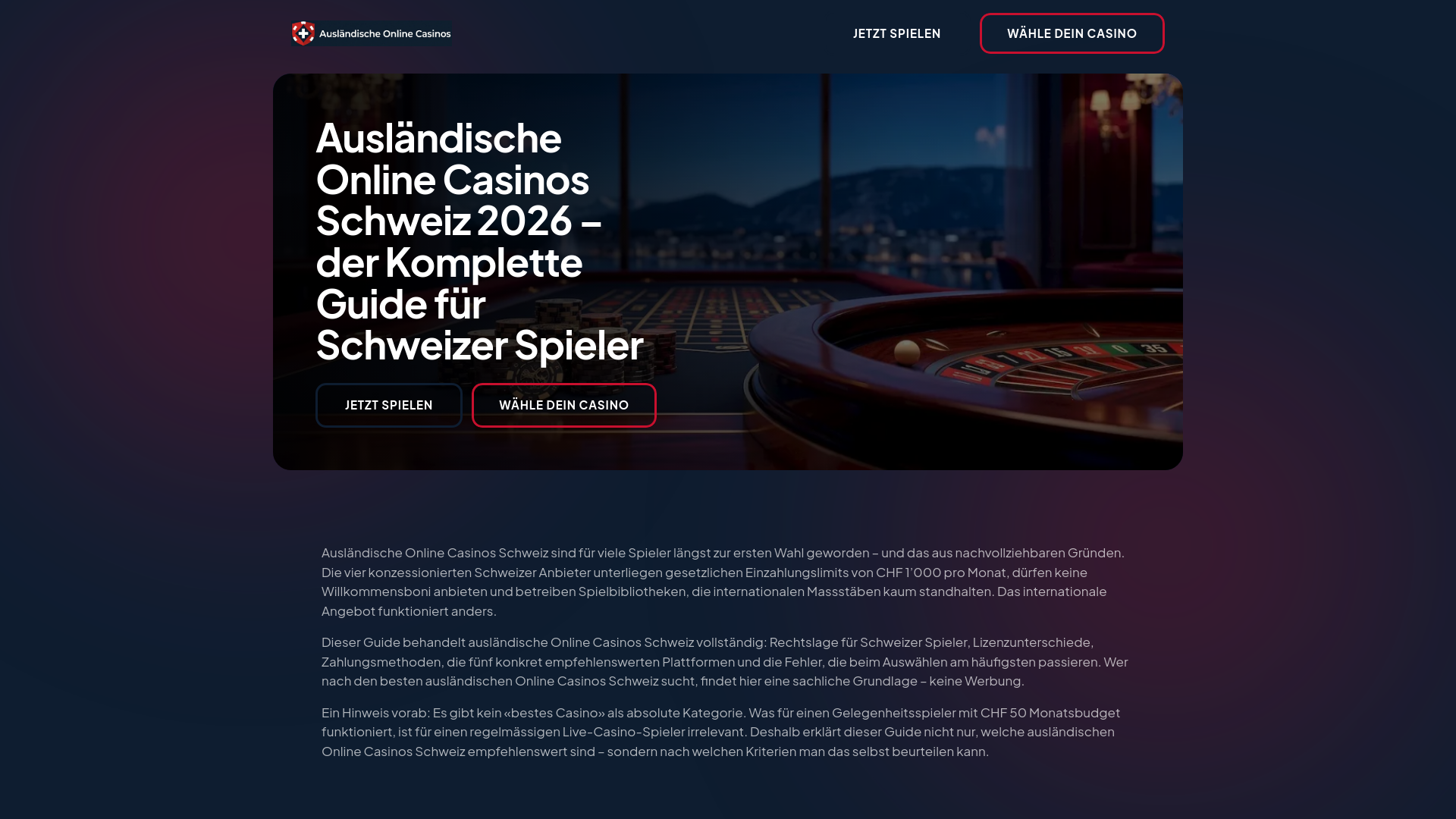 website screenshot of https://auslandischeonlinecasino-com.pages.dev/