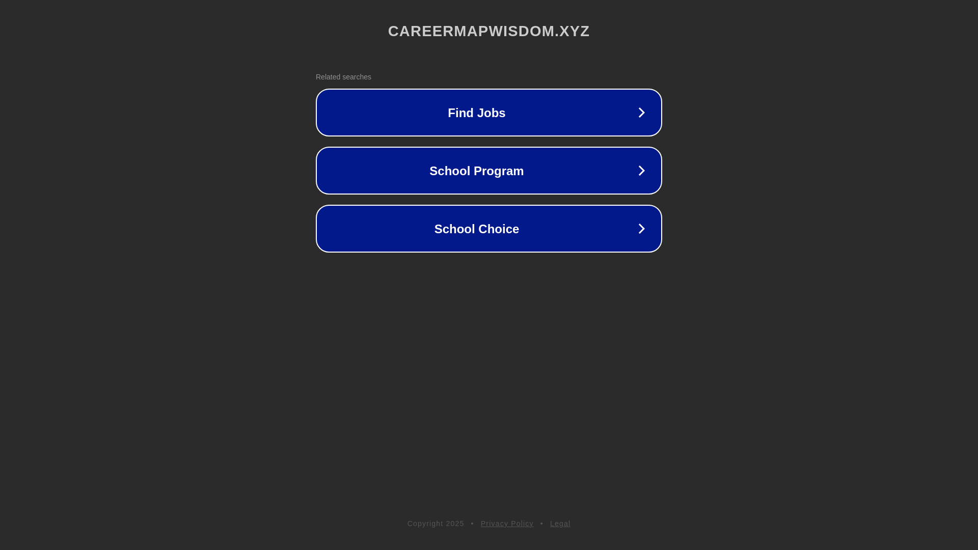 website screenshot of https://careermapwisdom.xyz/