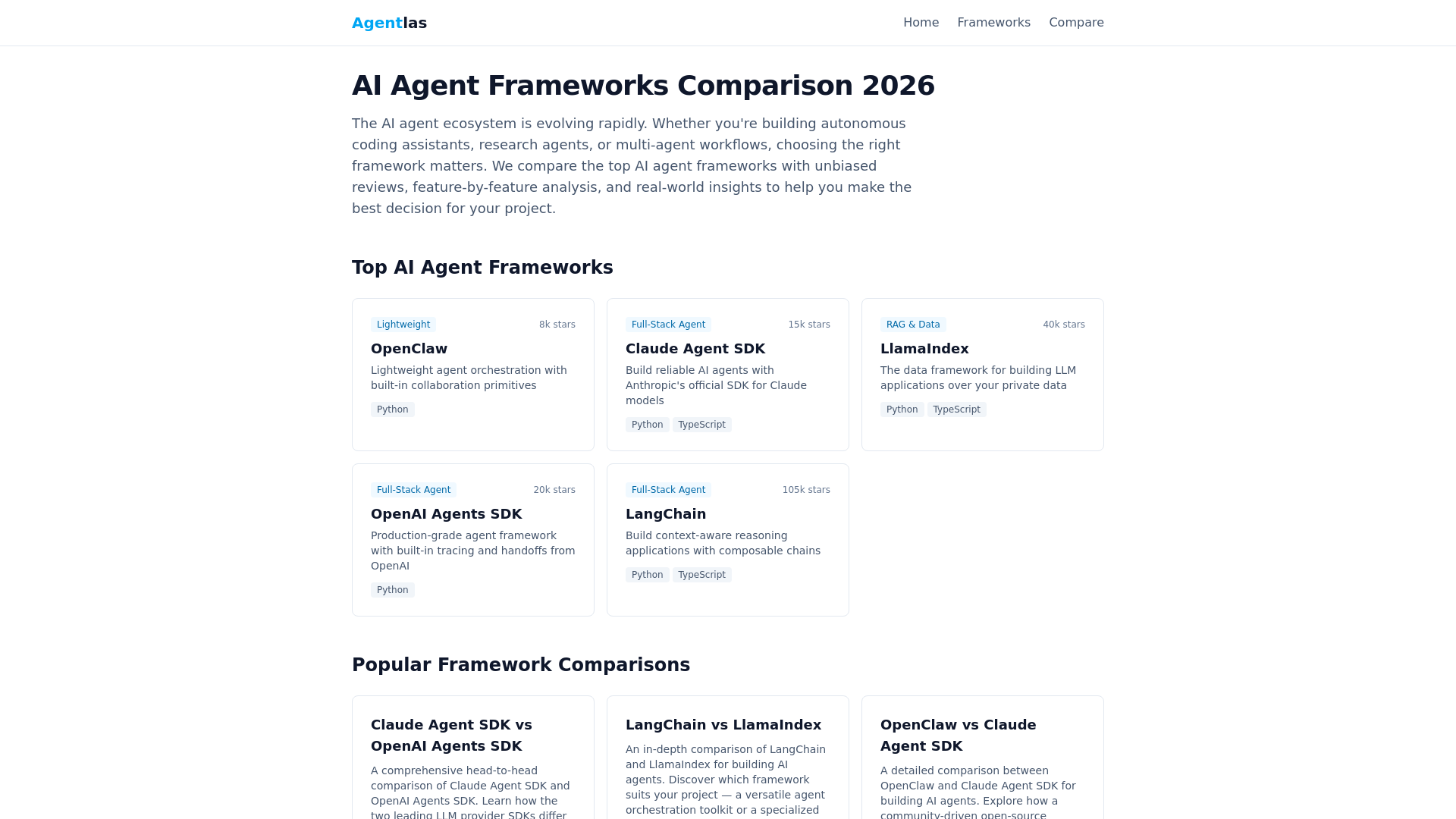 website screenshot of https://agentlas-pro.pages.dev/