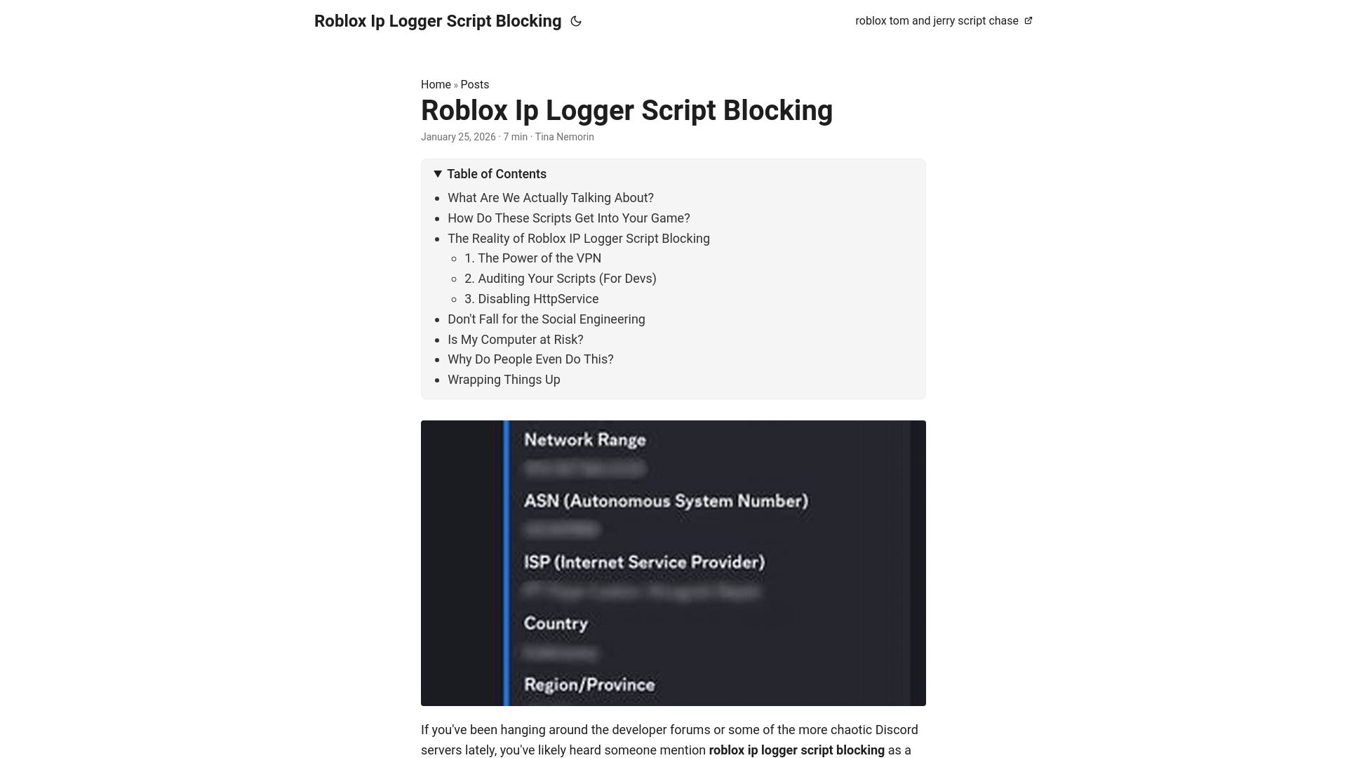 website screenshot of https://robloxiploggerscriptblocking.pages.dev/
