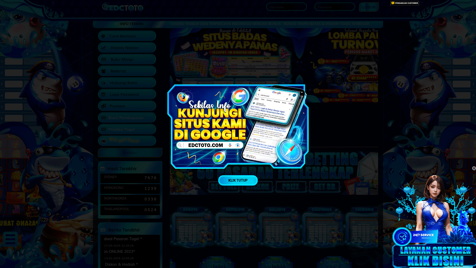 website screenshot of https://edctotospace.com