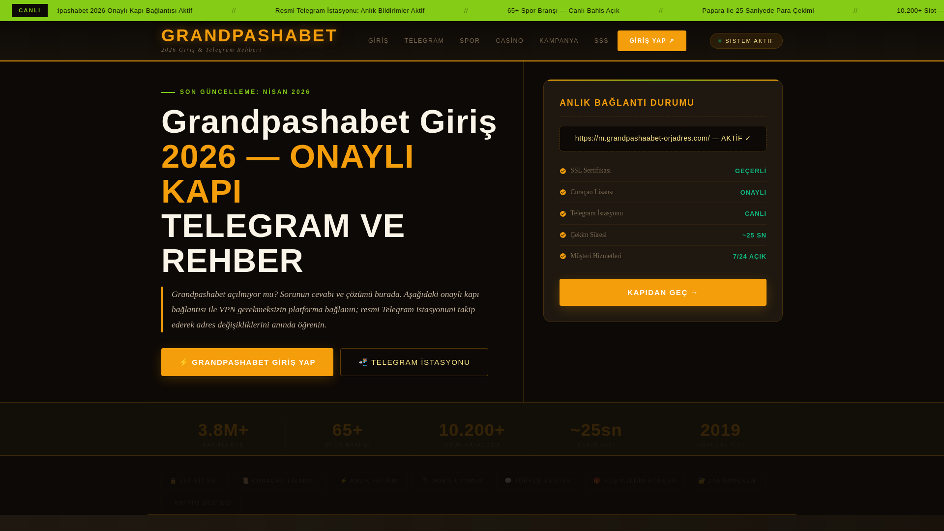 website screenshot of https://m.grandpashaabet-orjadres.com