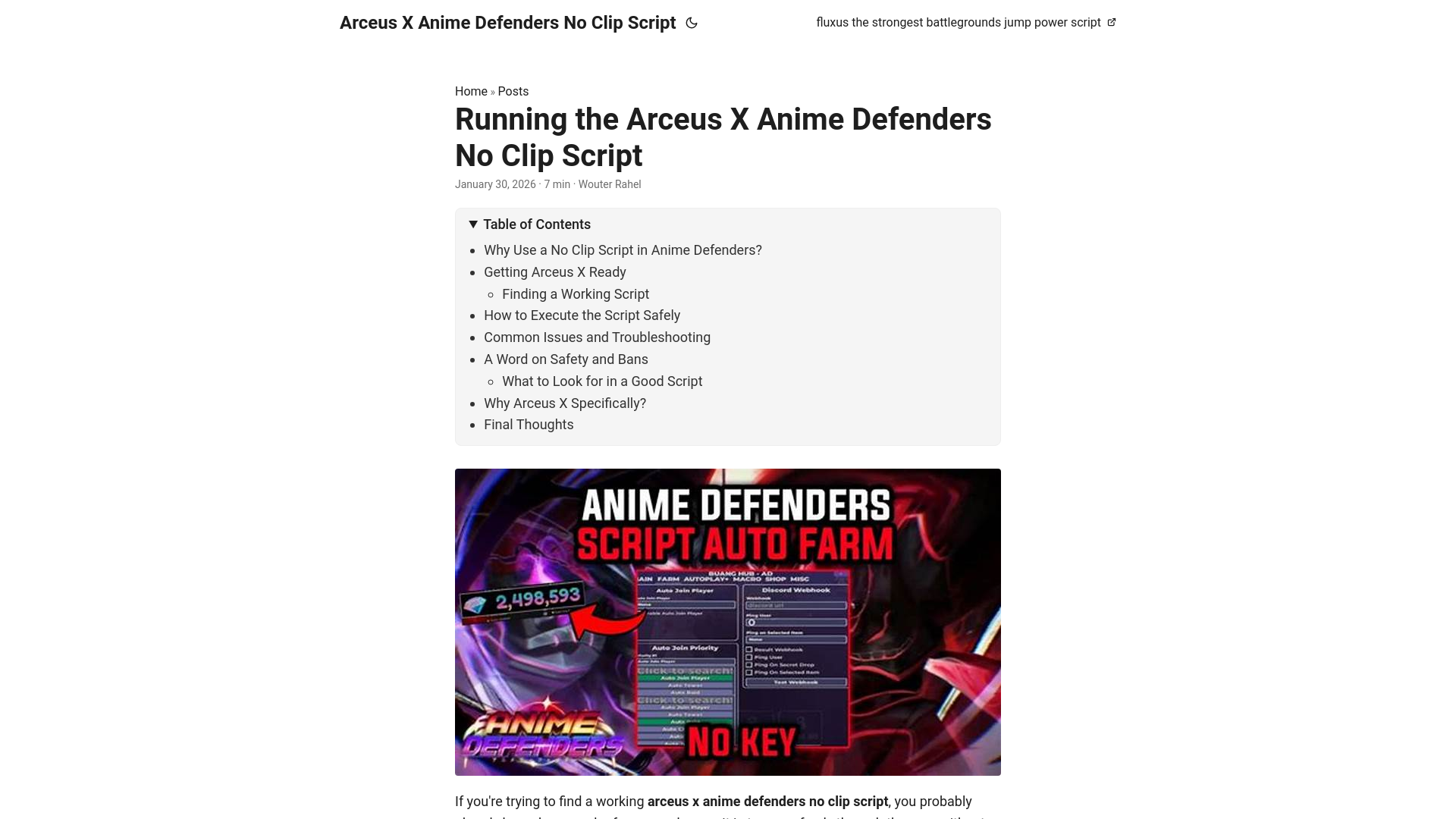 website screenshot of https://arceus-x-anime-defenders-no-clip-script.pages.dev/