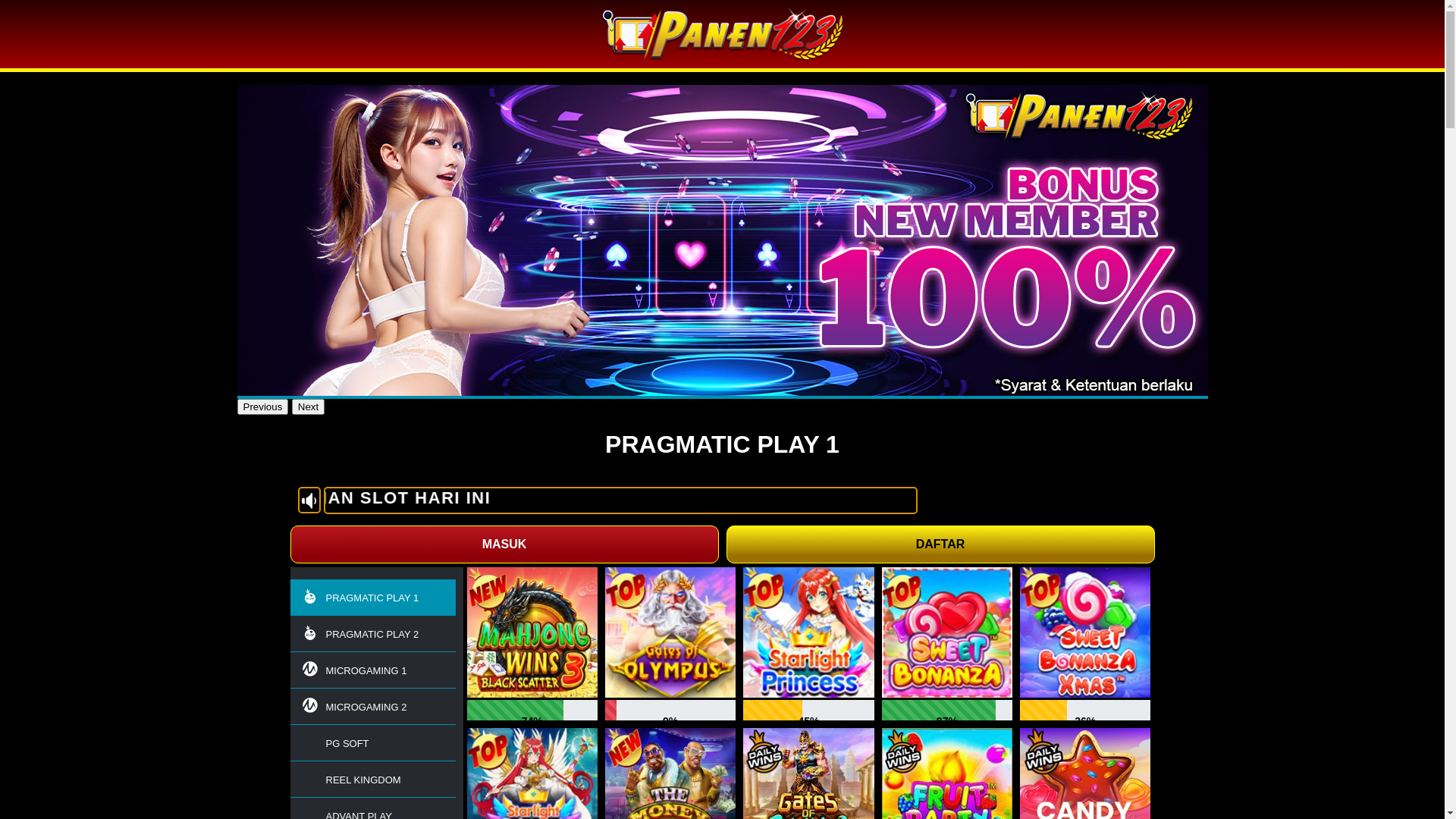 website screenshot of https://rtppanen123best.top/