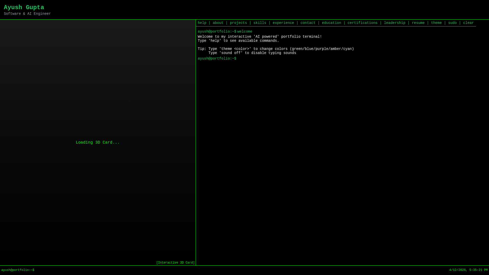 website screenshot of https://itsf8th.me