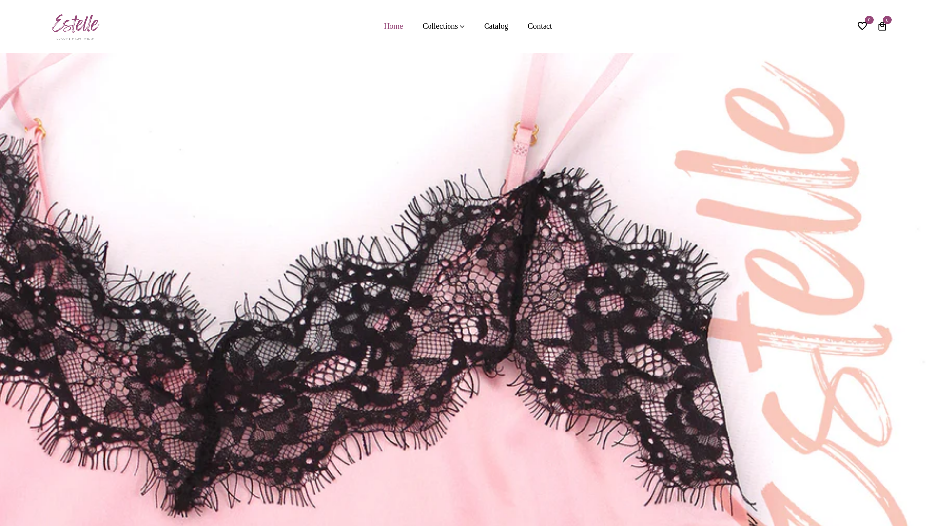 website screenshot of https://shopestelle.pk