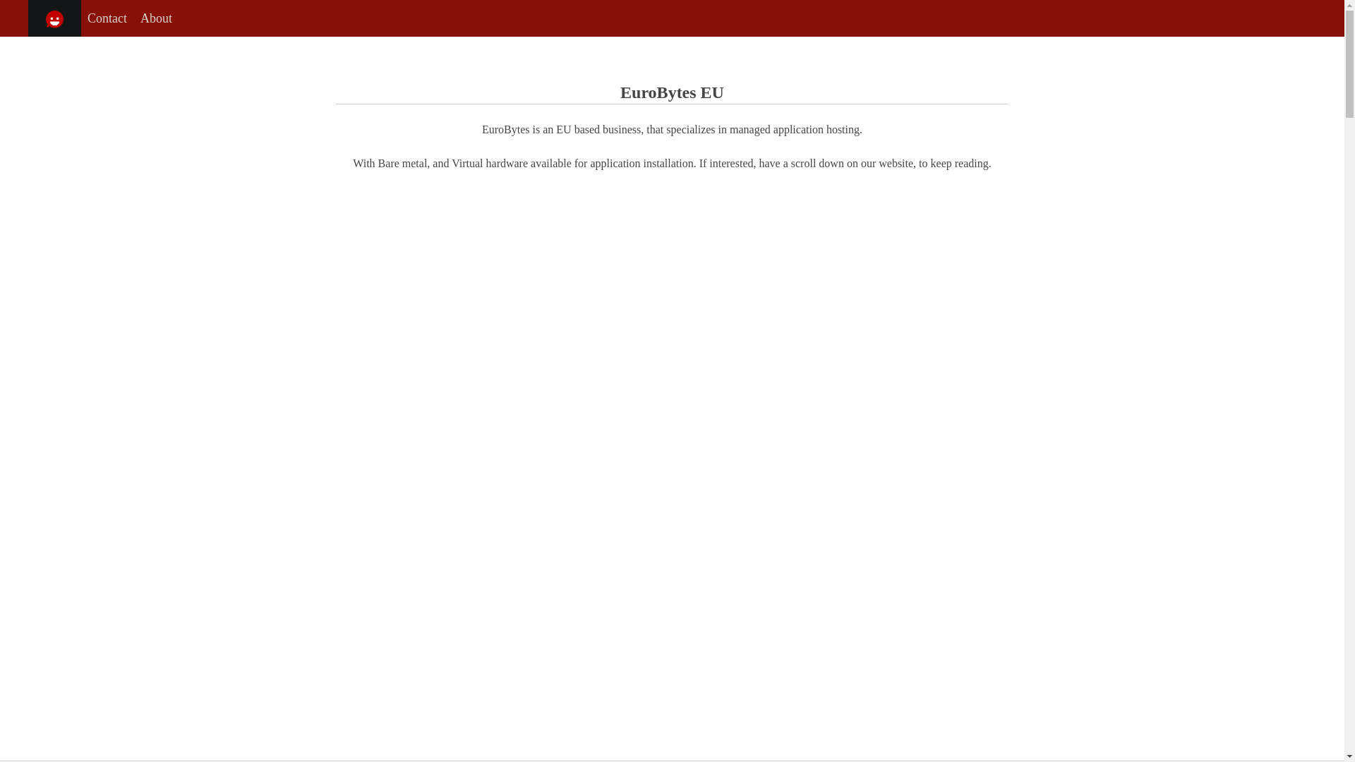 website screenshot of https://eurobytes.eu/