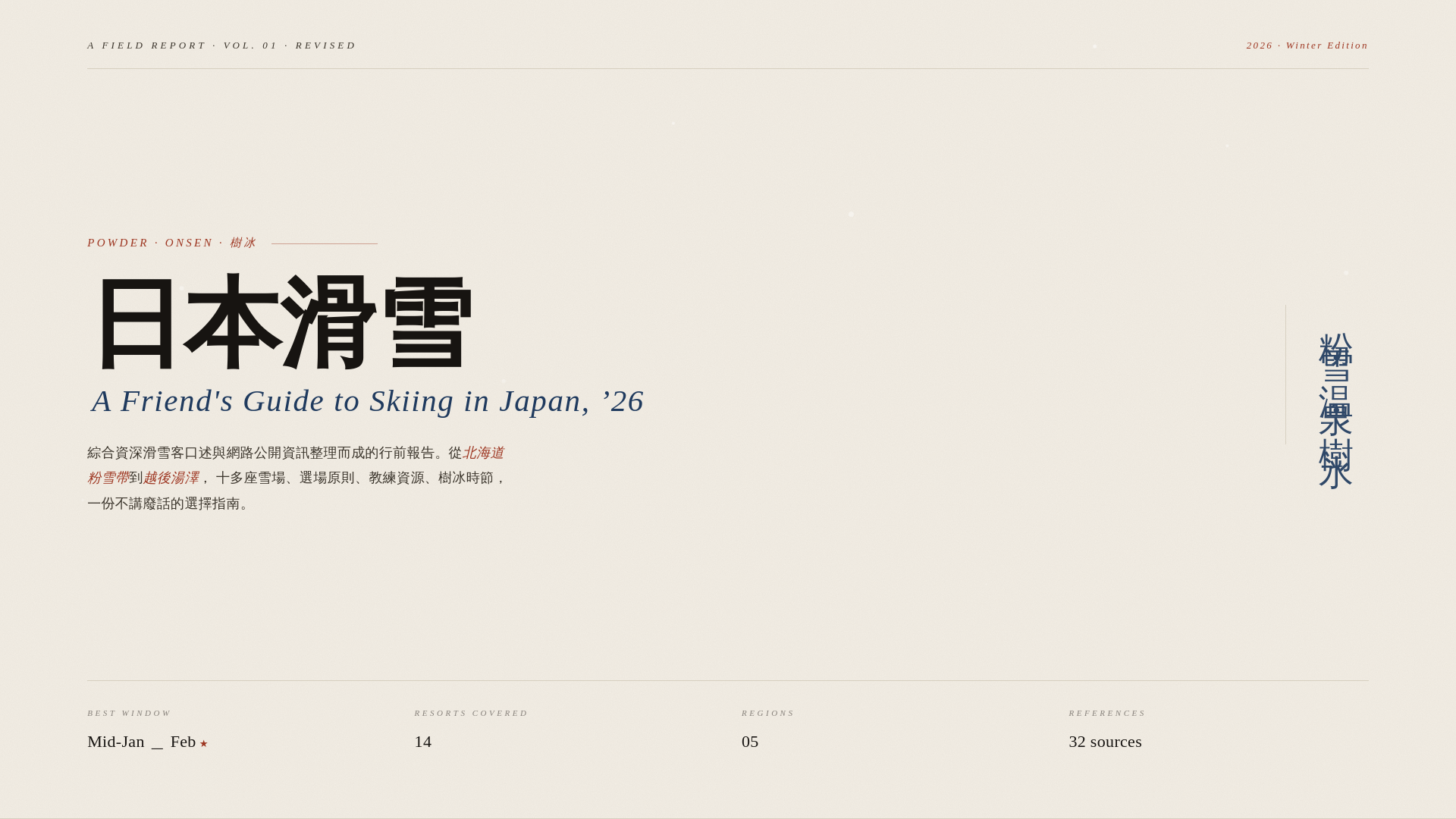 website screenshot of https://japan-ski-report.pages.dev/