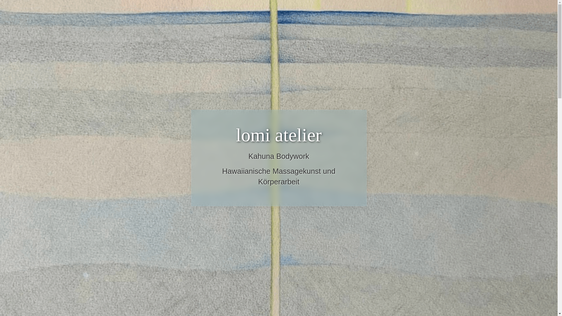 website screenshot of https://lomi-atelier.de/