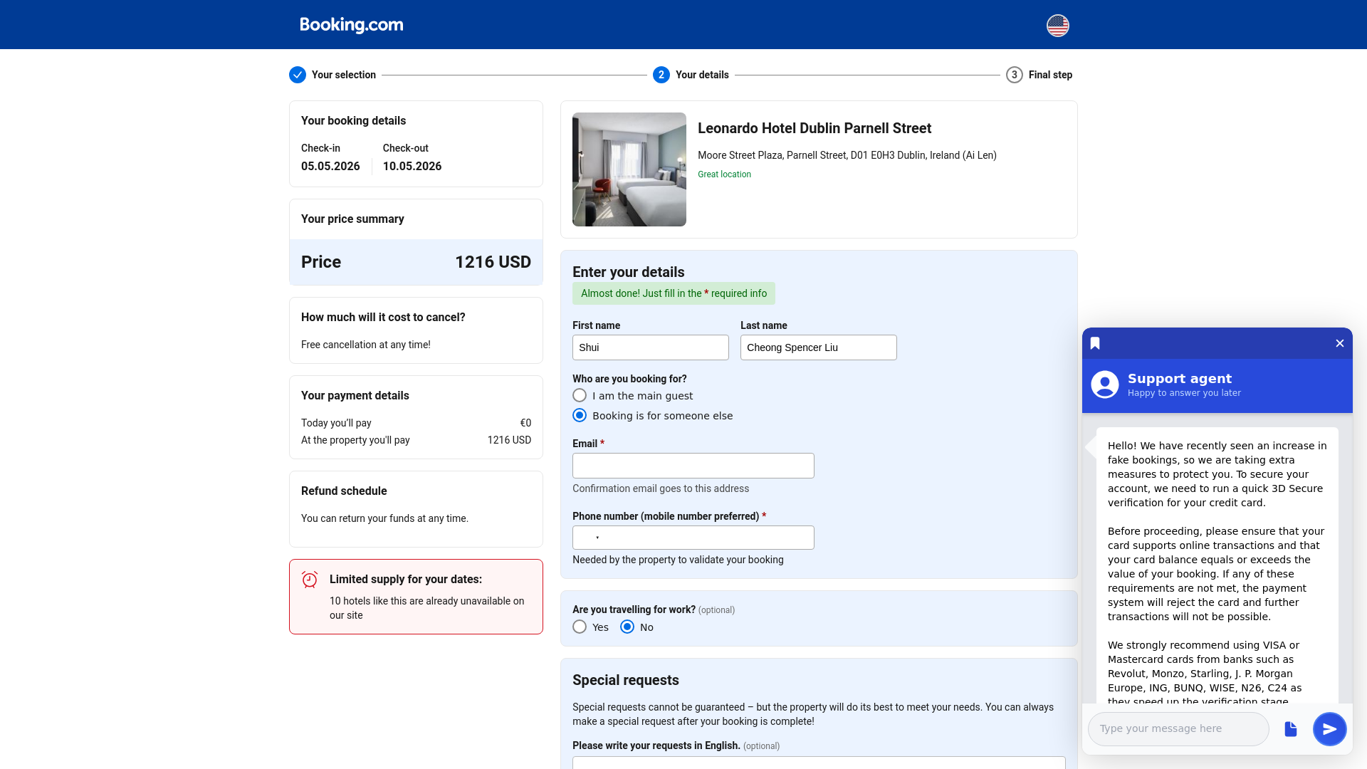 website screenshot of https://booking.com-conflrm-appart.com/p/6718600679
