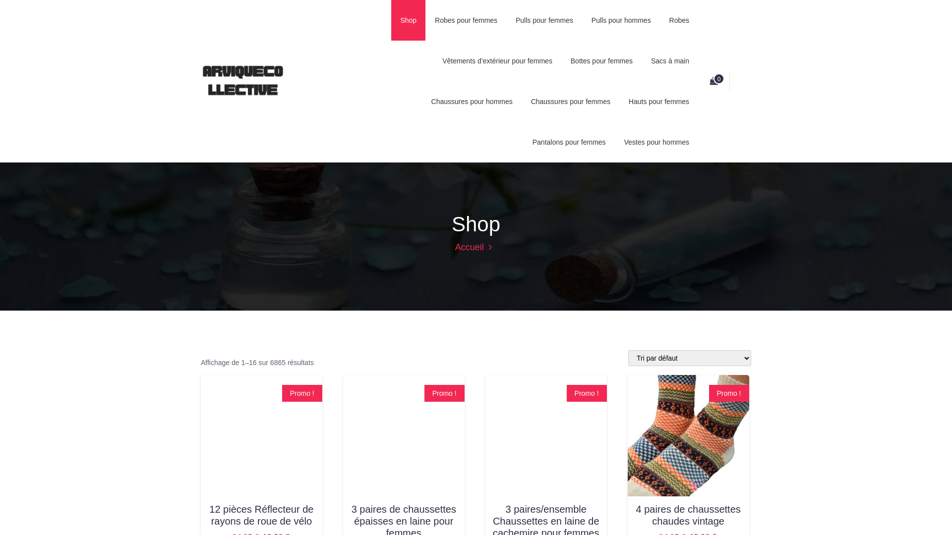 website screenshot of https://arviquecollective.com