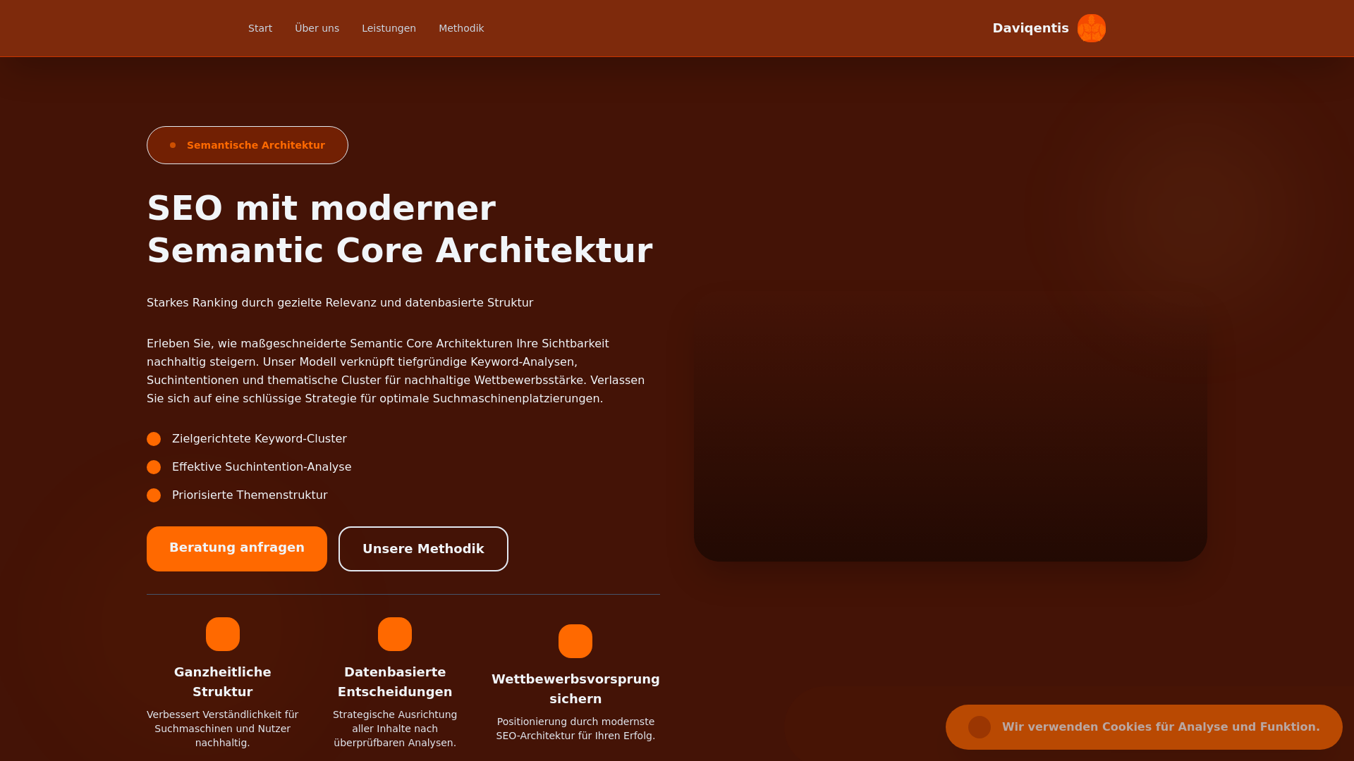website screenshot of https://daviqentis.sbs/