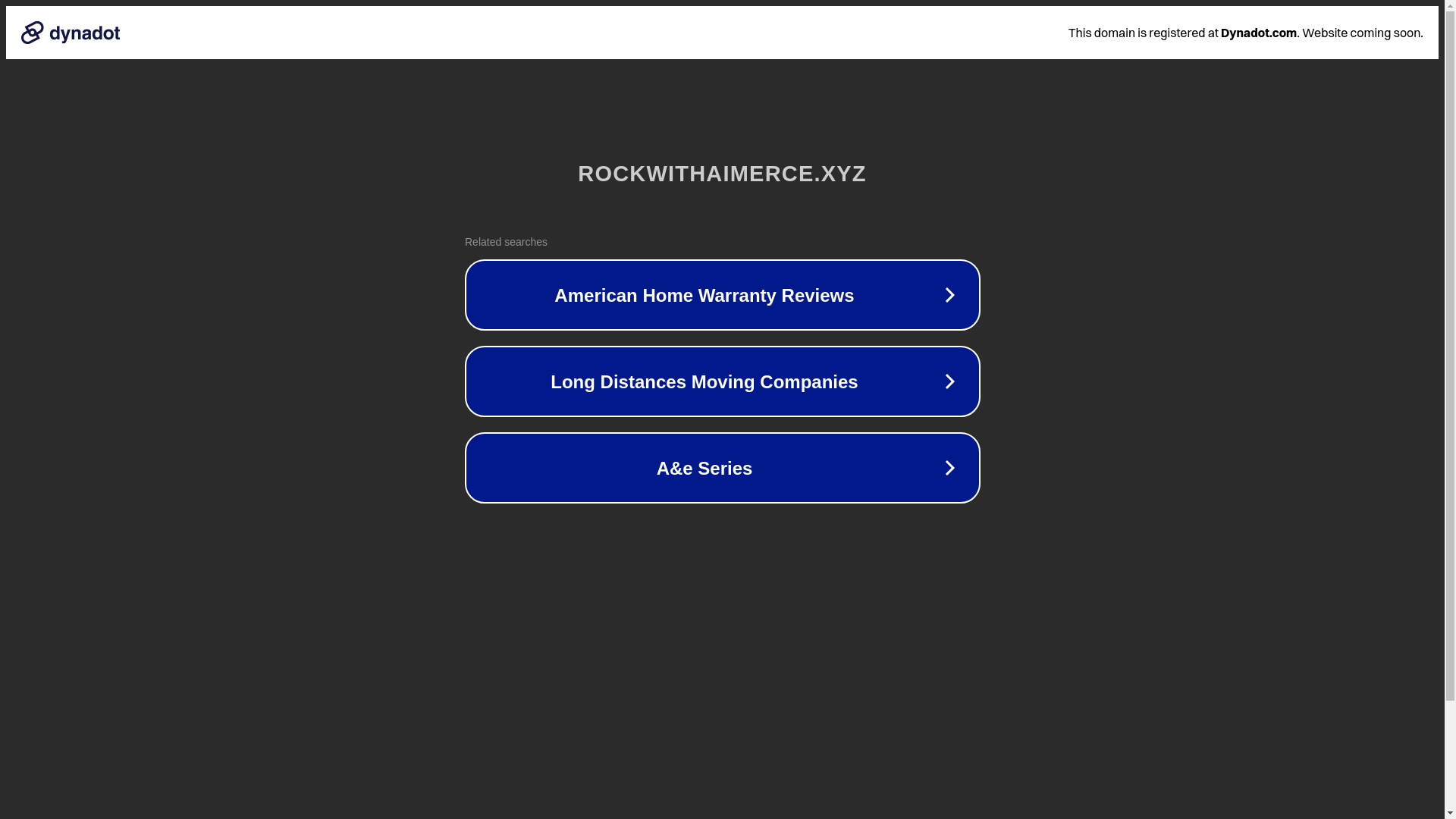 website screenshot of https://rockwithaimerce.xyz/