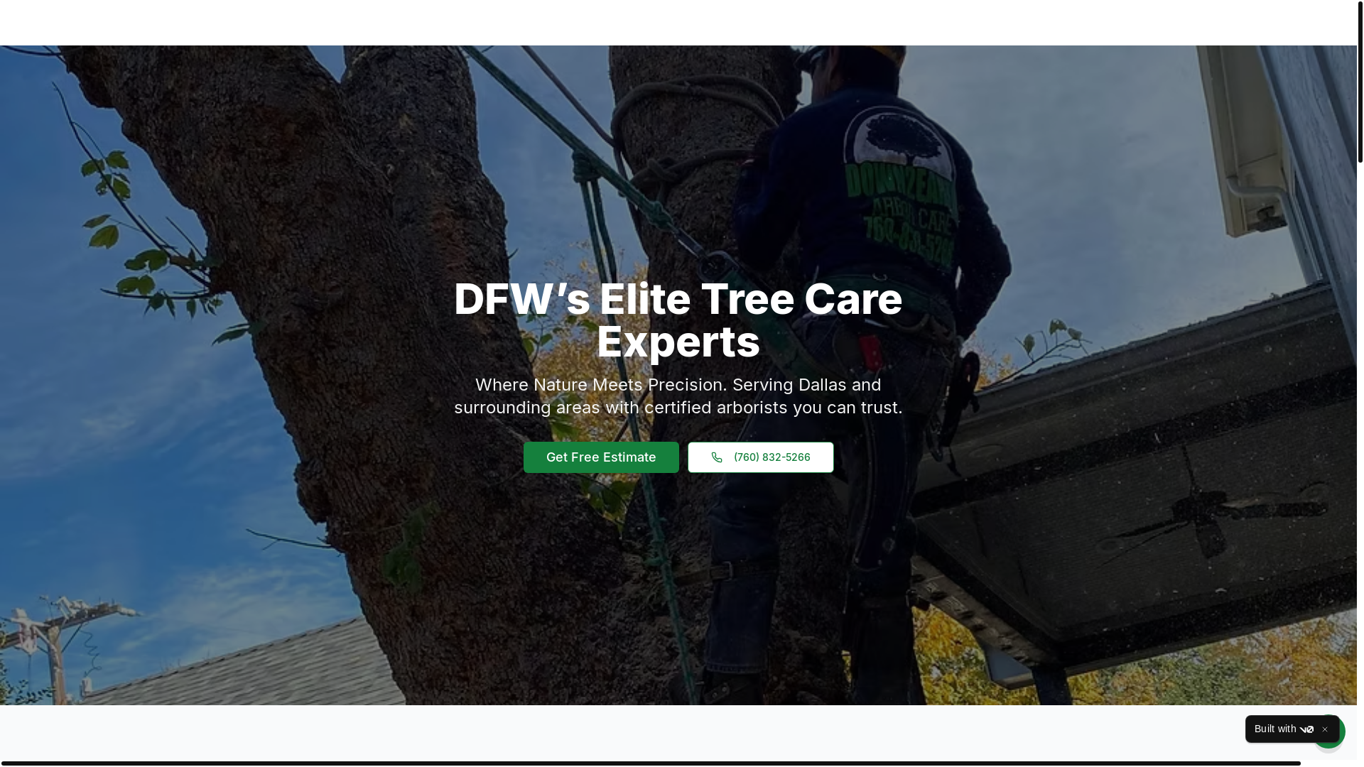website screenshot of https://down2eartharborcare.com/