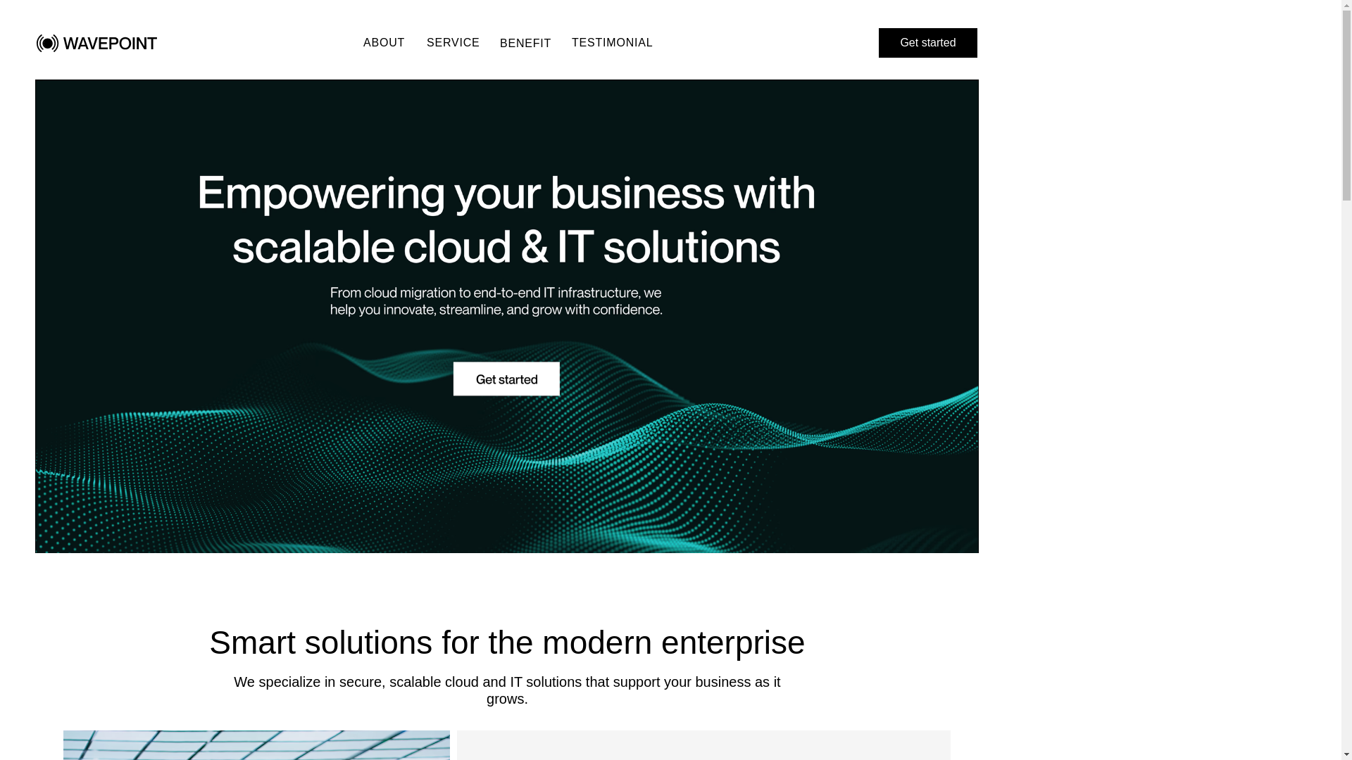 website screenshot of https://wavepoint.to/