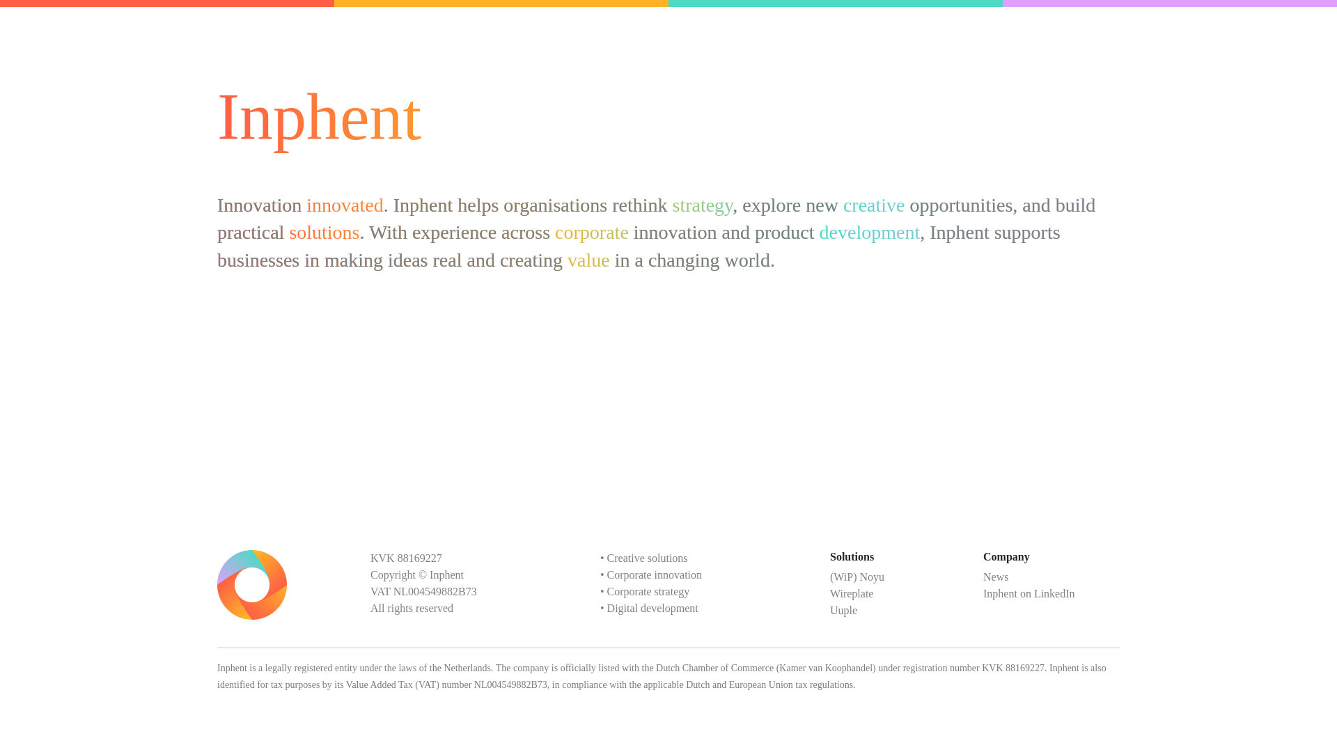 website screenshot of https://laughender.nl/