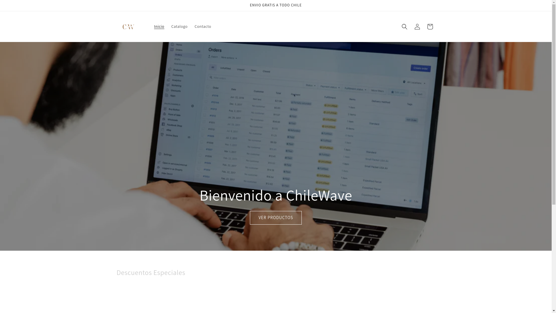 website screenshot of https://chilewave.com/
