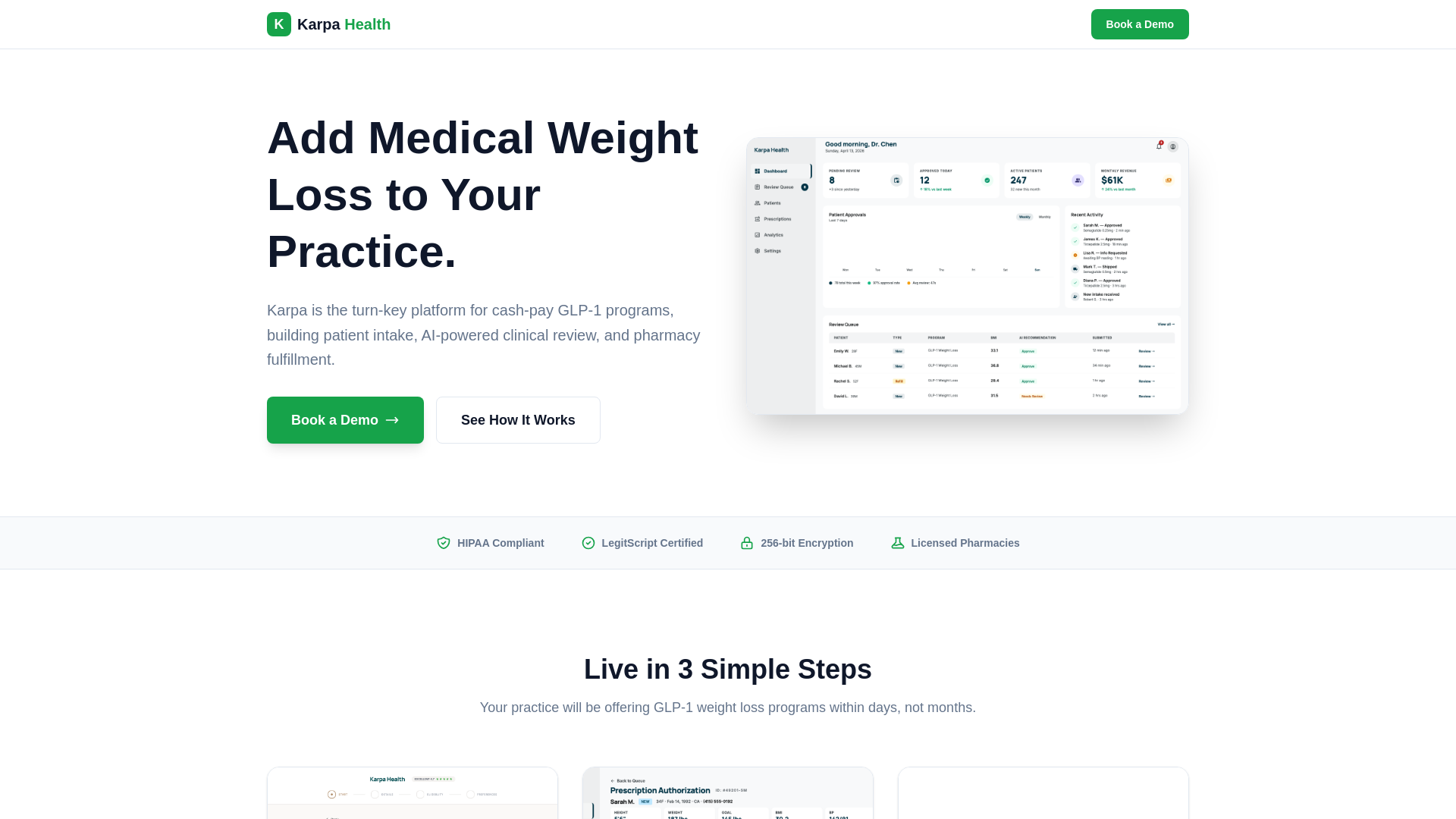 website screenshot of https://karpa-landing.pages.dev/